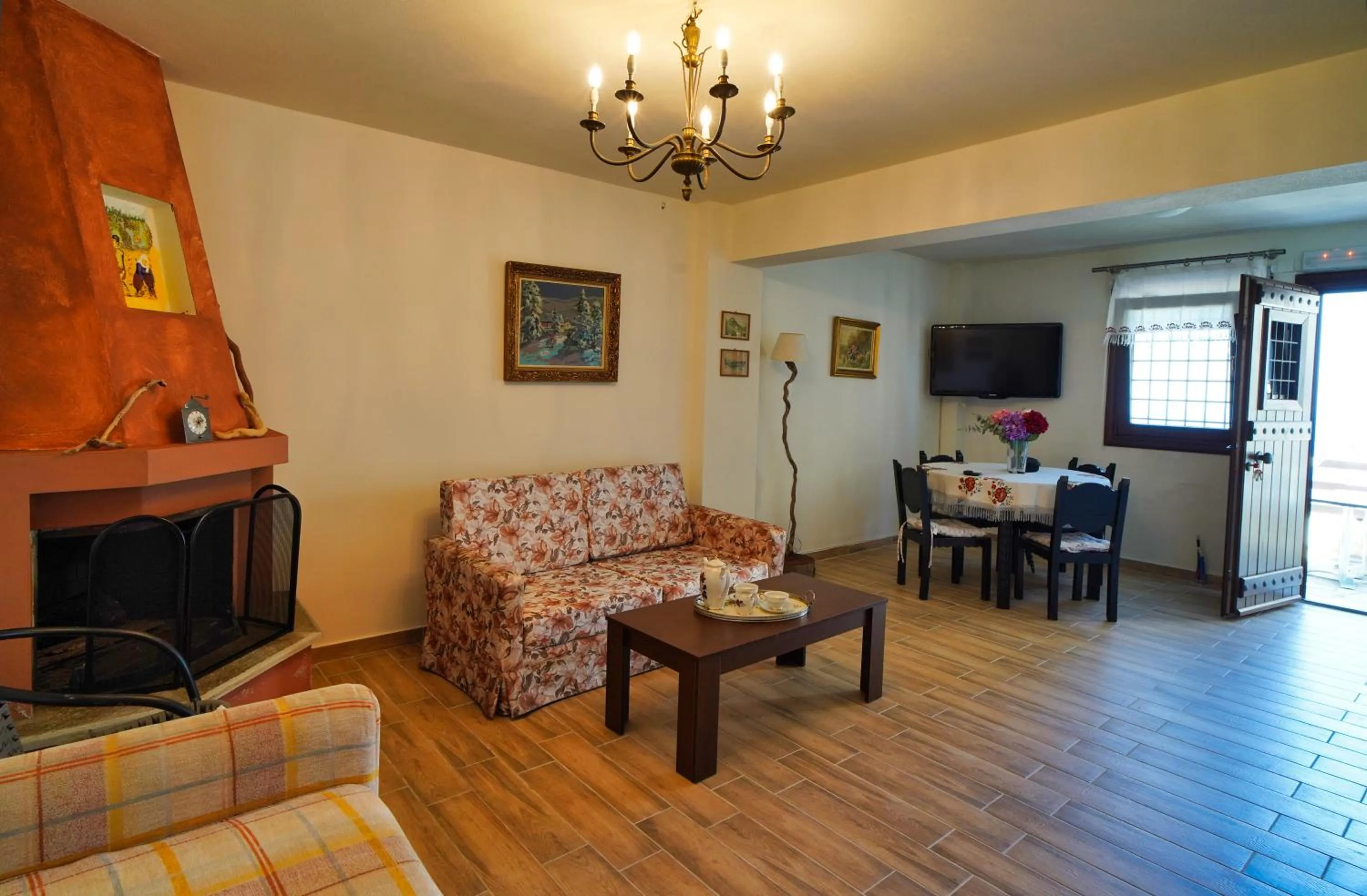 Living room in Hotel Petradi