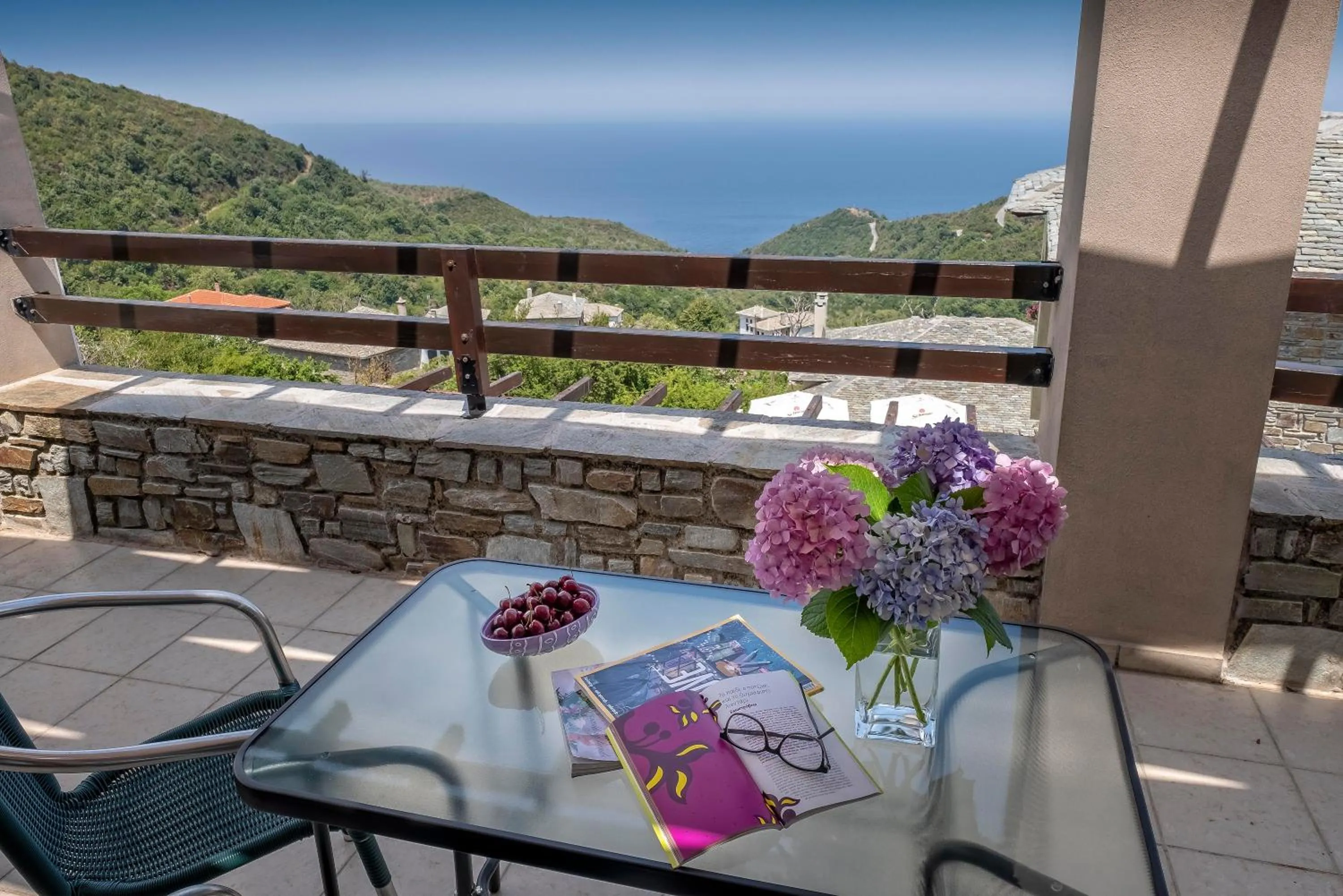 Balcony/Terrace in Hotel Petradi