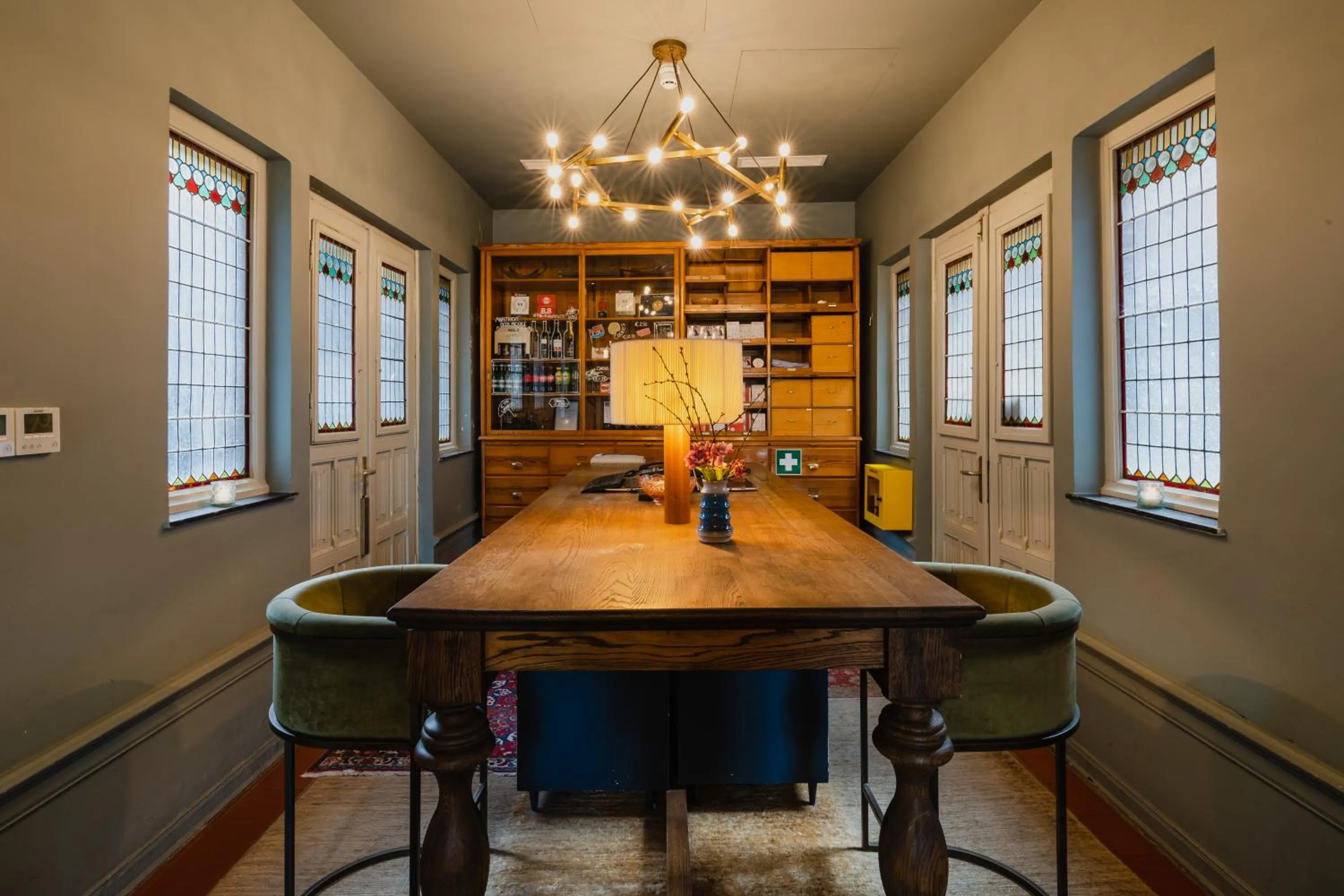 Lobby or reception in Hotel Monastère Maastricht