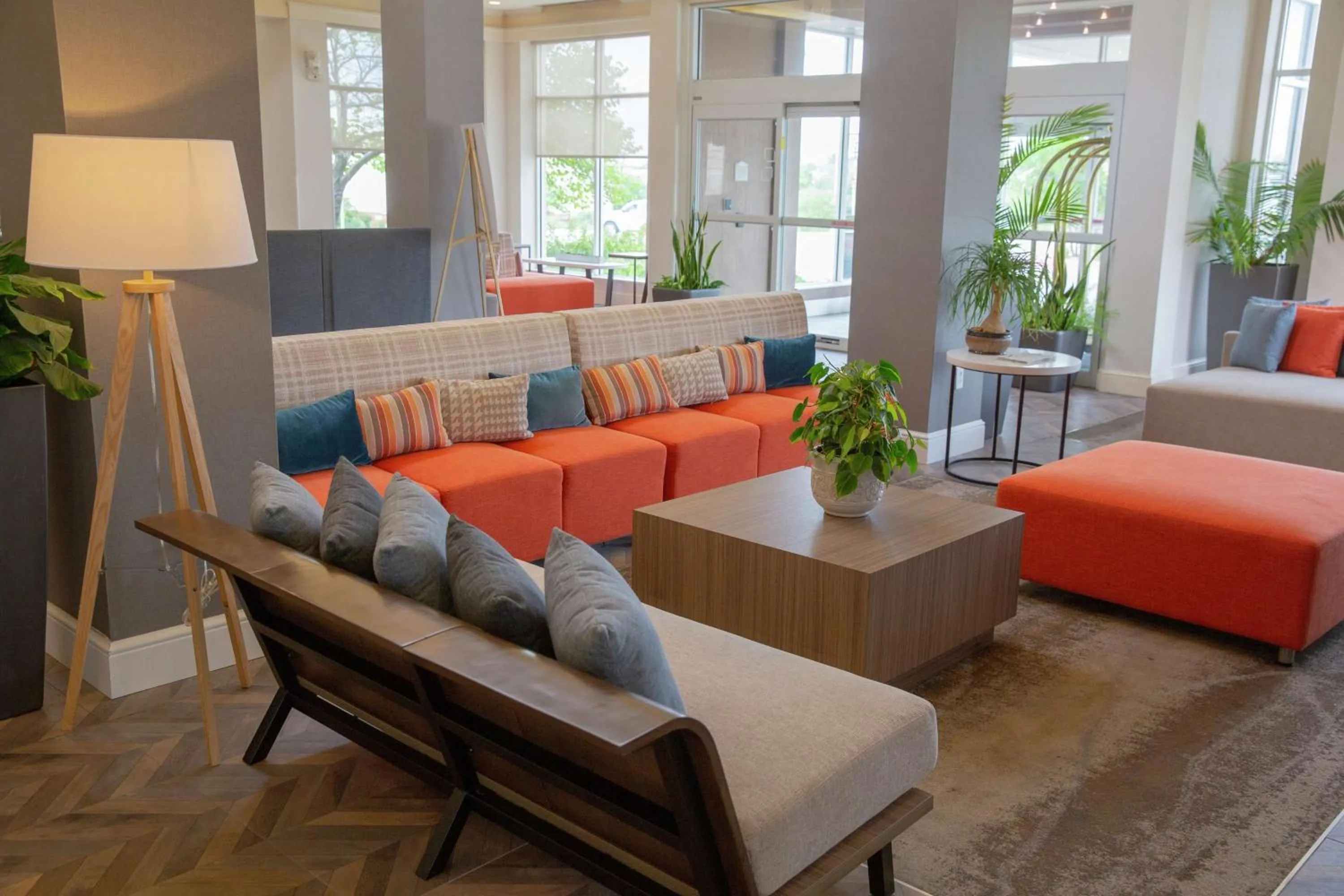 Lobby or reception in Hilton Garden Inn Temple Medical Center