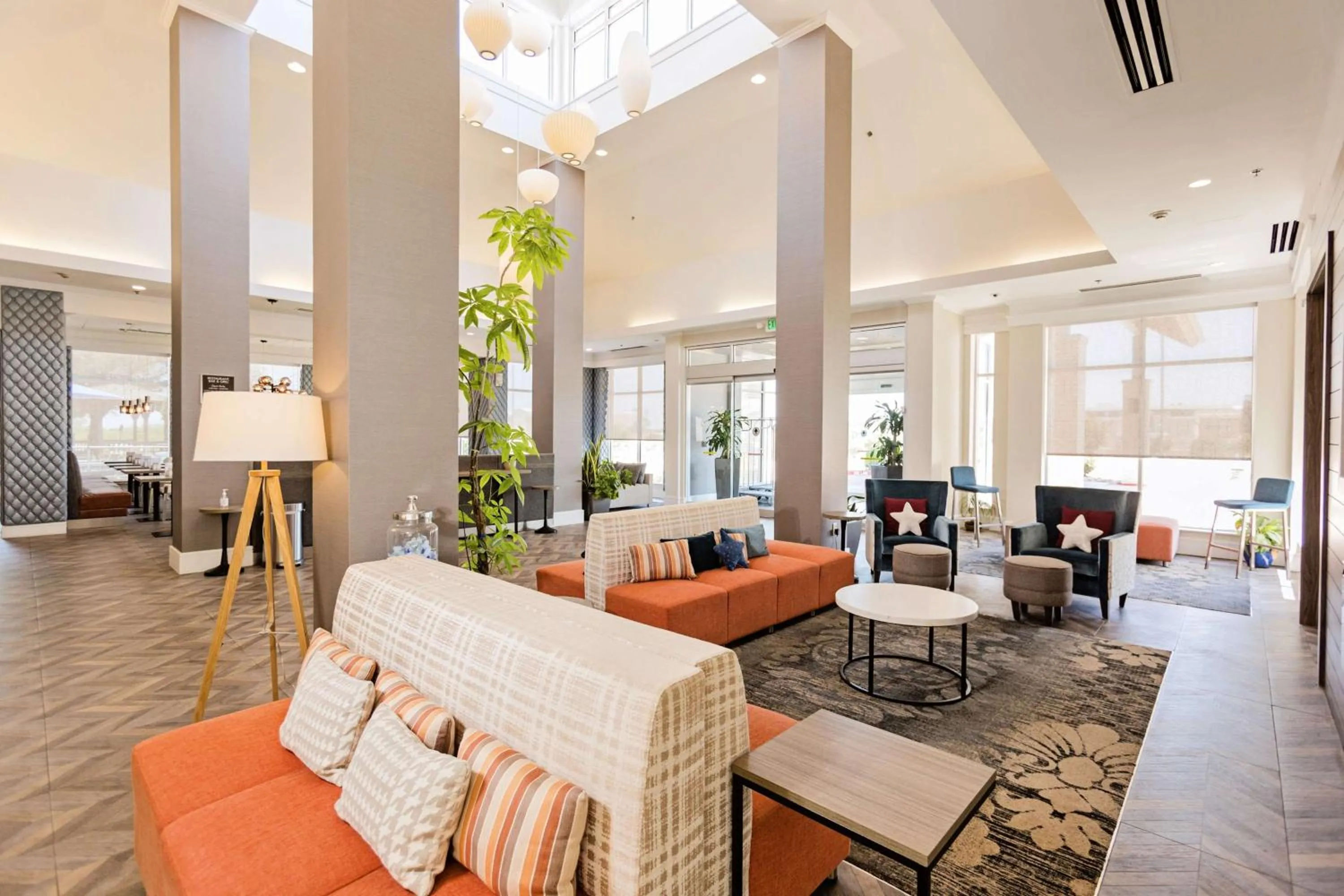 Lobby or reception in Hilton Garden Inn Temple Medical Center