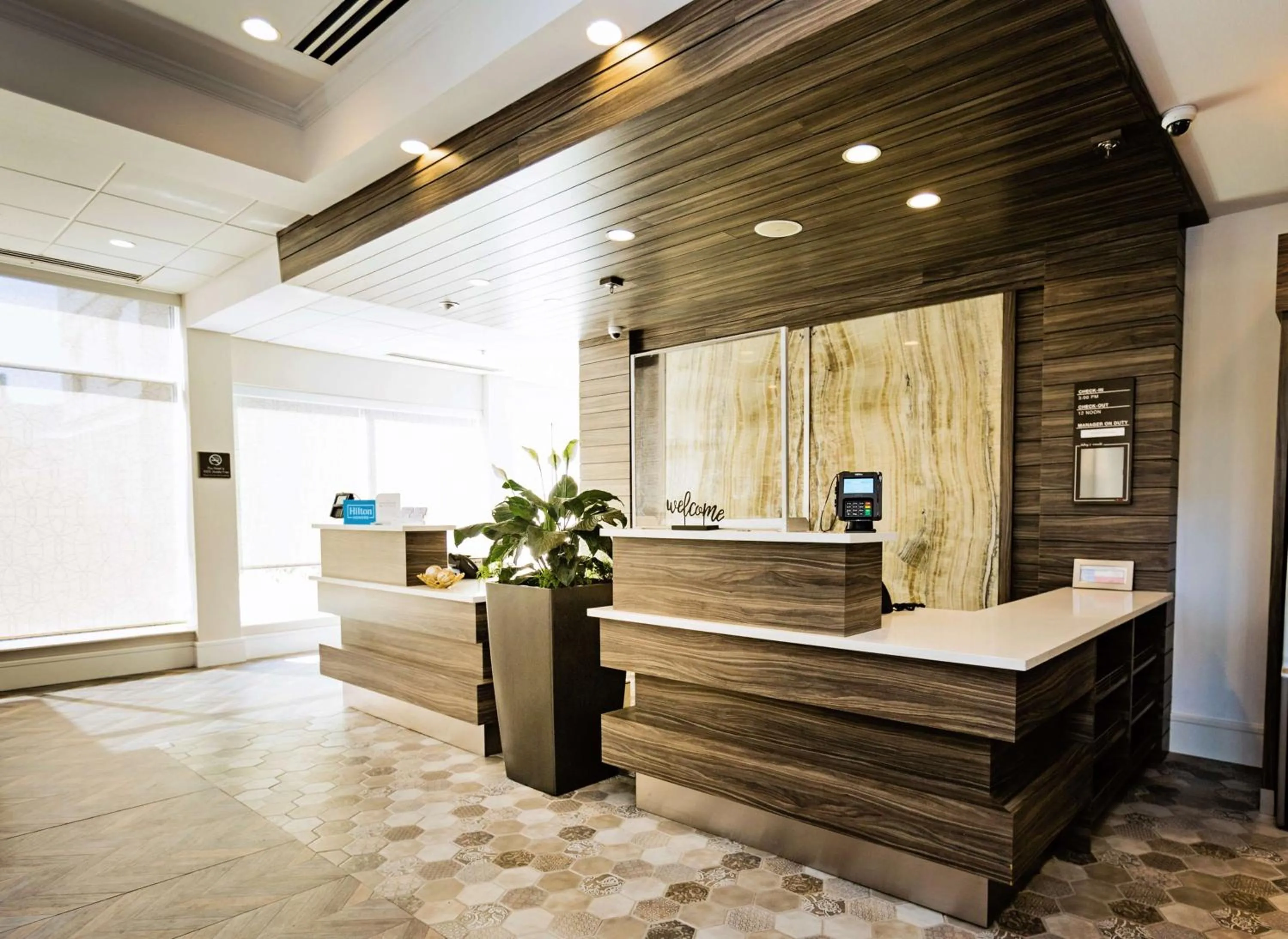 Lobby or reception in Hilton Garden Inn Temple Medical Center