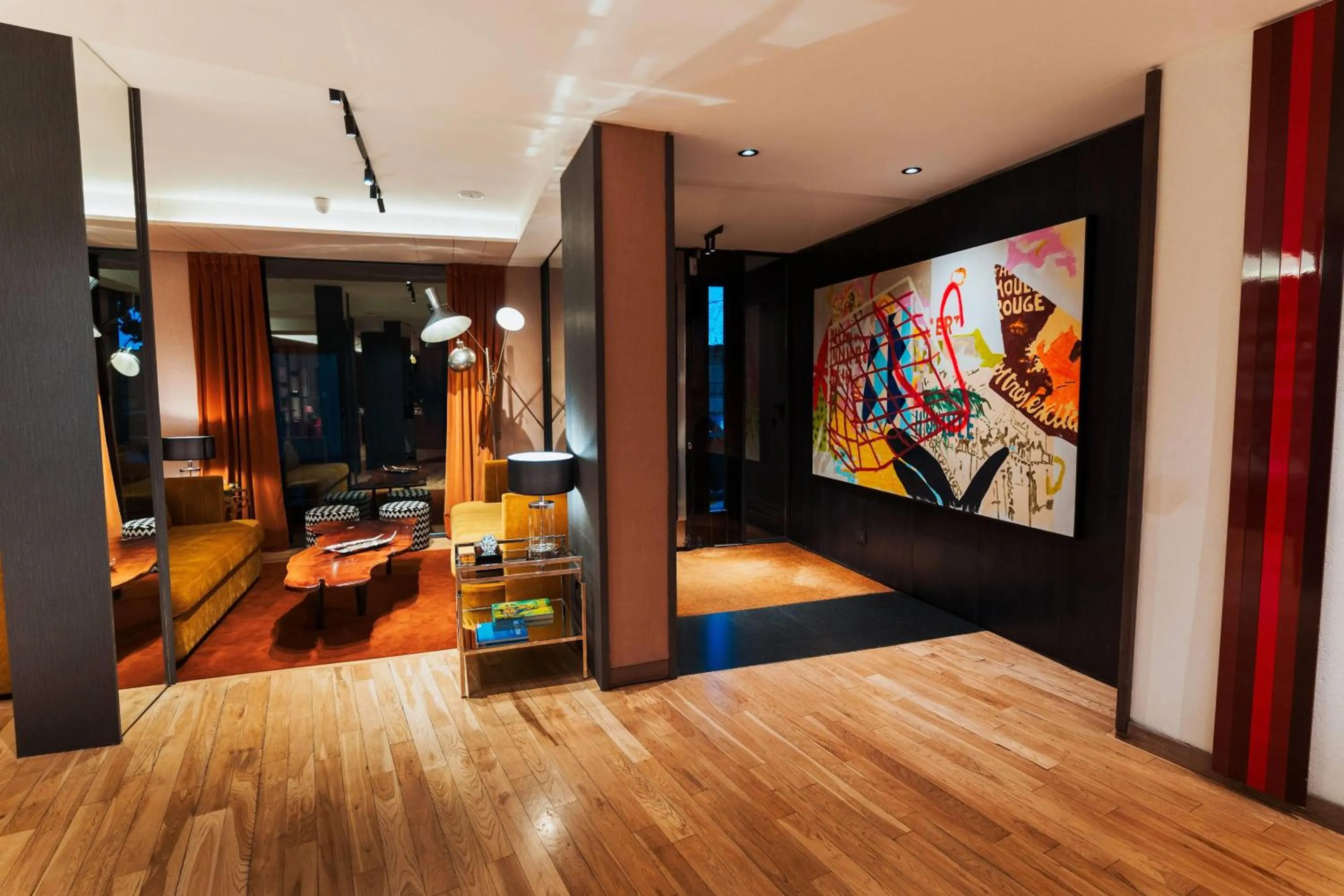 Lobby or reception, Bed in Esplendor Plaza Francia