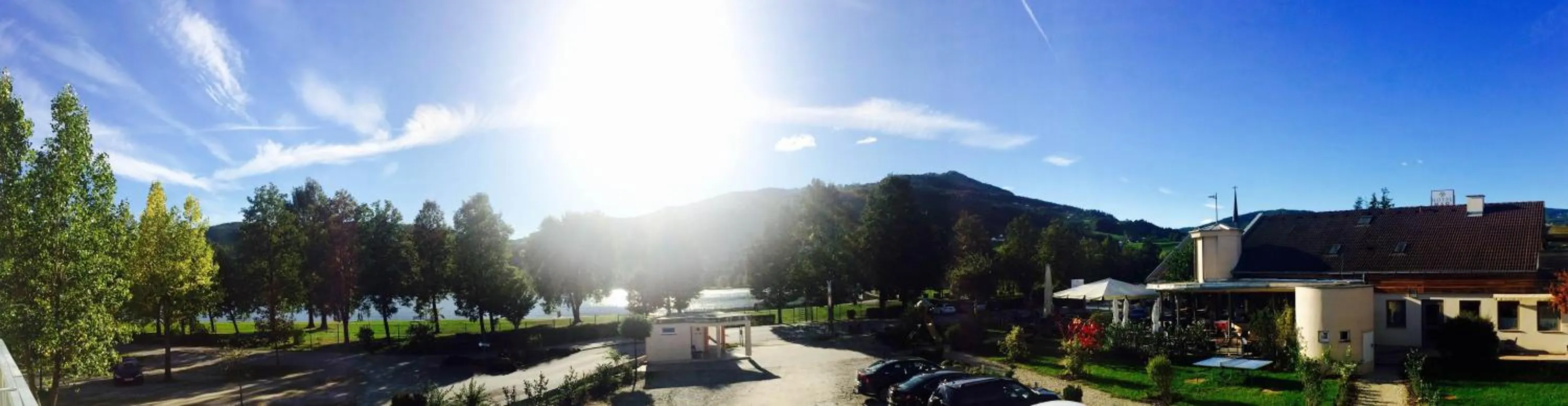 Lake view in Boutique Hotel Erla