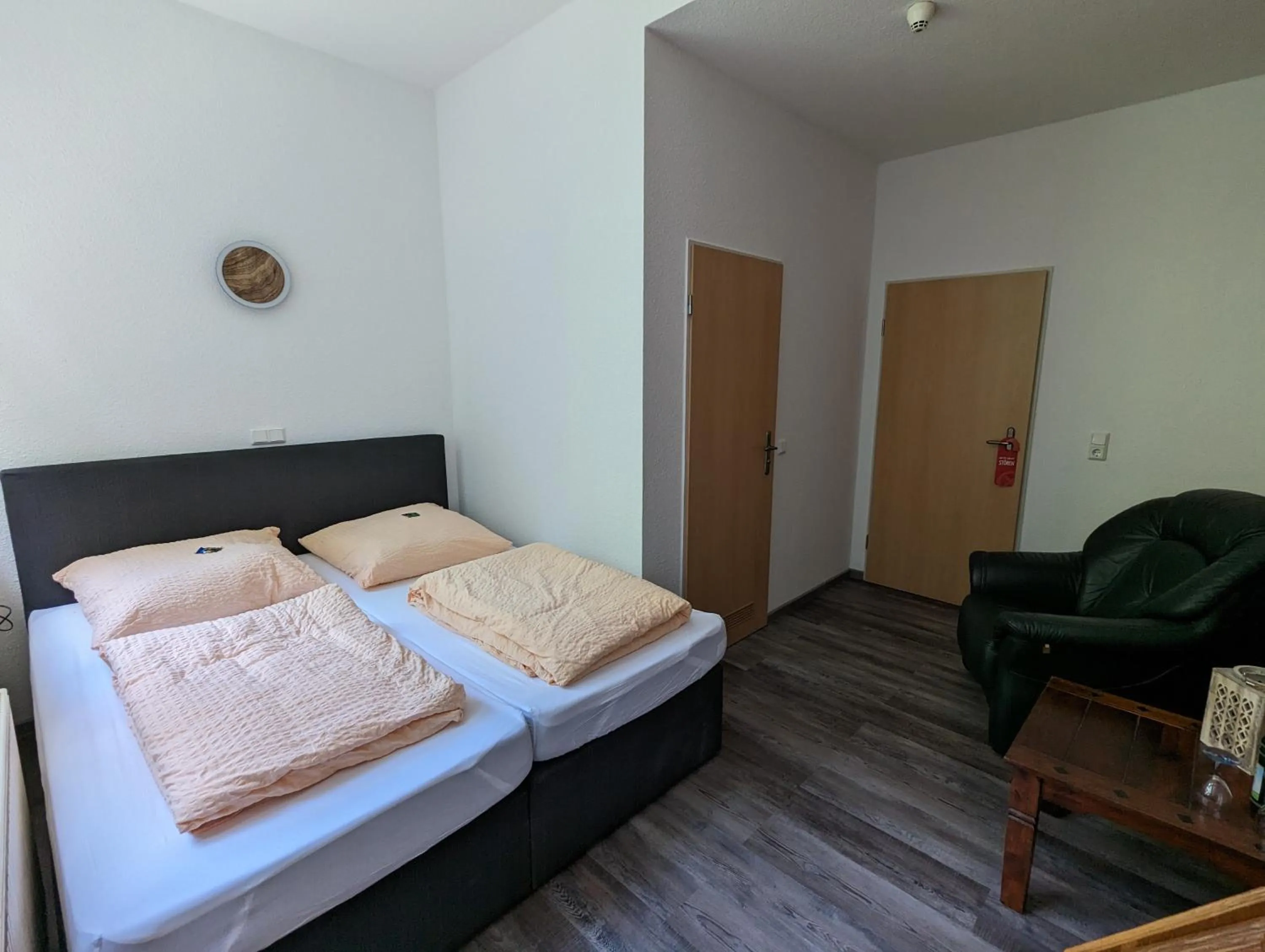 Bed in Waldgasthaus & Berghotel Steinerne Renne