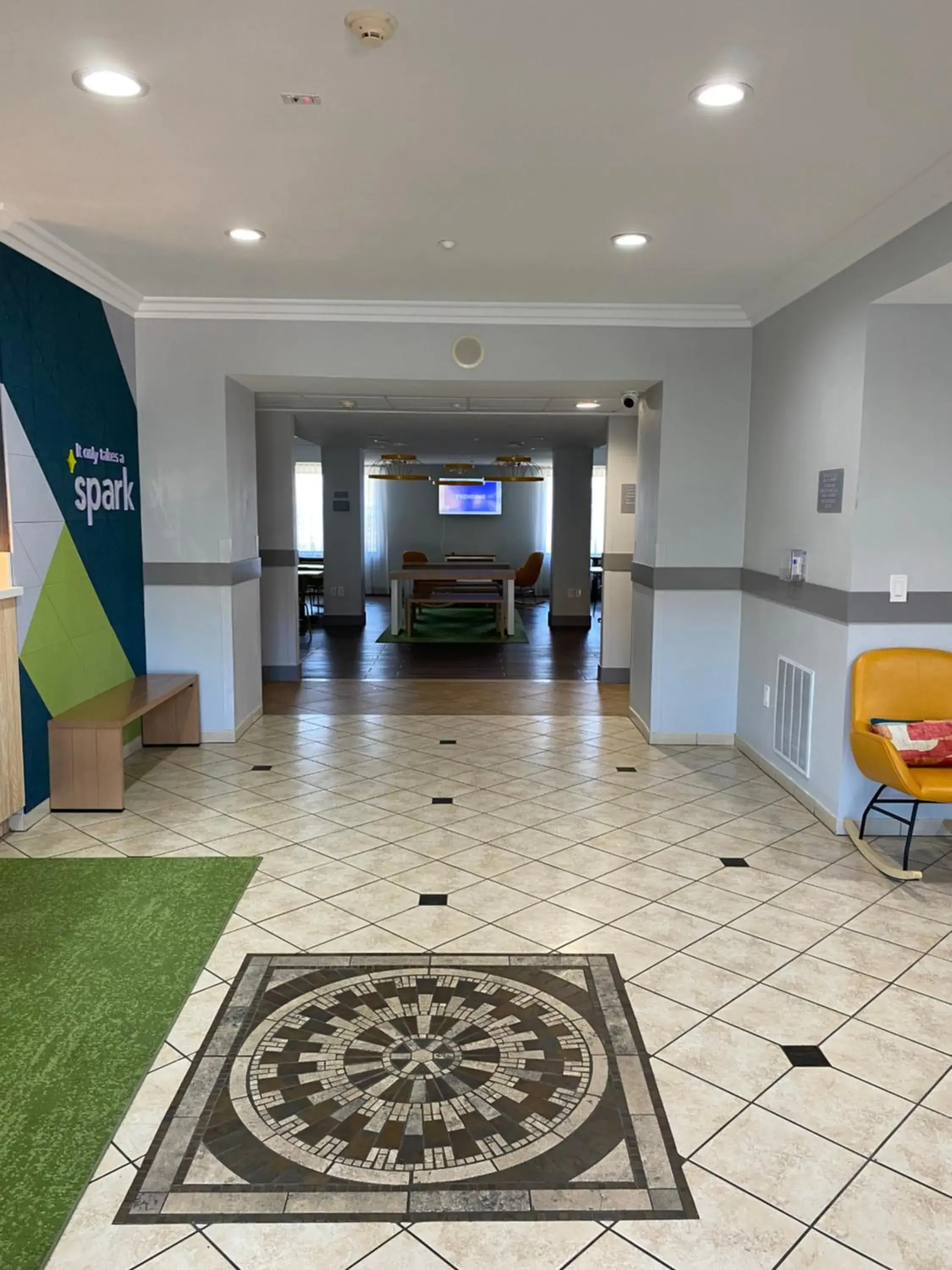 Lobby or reception in Spark by Hilton Yucca Valley Joshua Tree Lobby or reception in Spark by Hilton Yucca Valley Joshua Tree