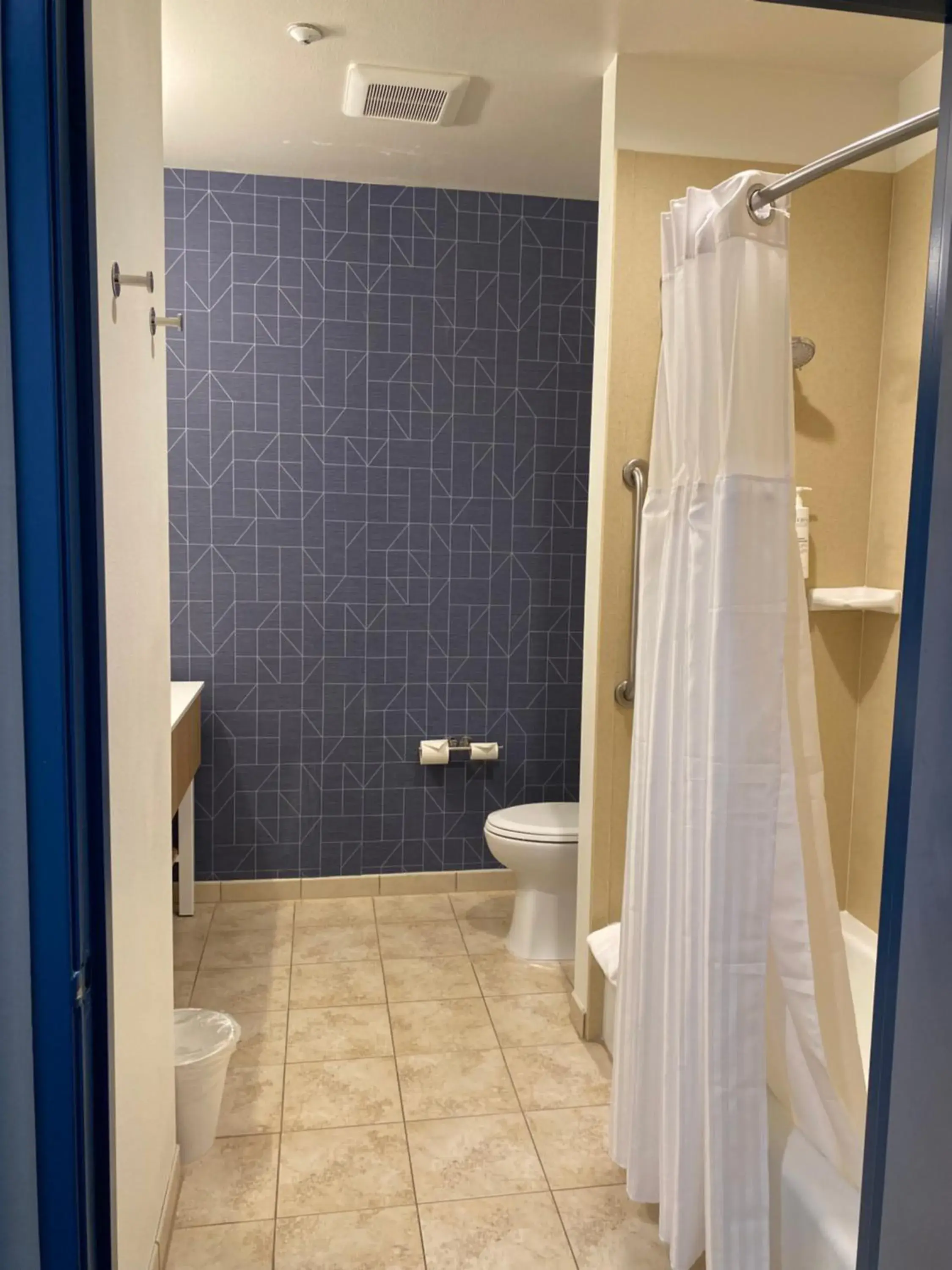 Bathroom in Spark by Hilton Yucca Valley Joshua Tree Bathroom in Spark by Hilton Yucca Valley Joshua Tree