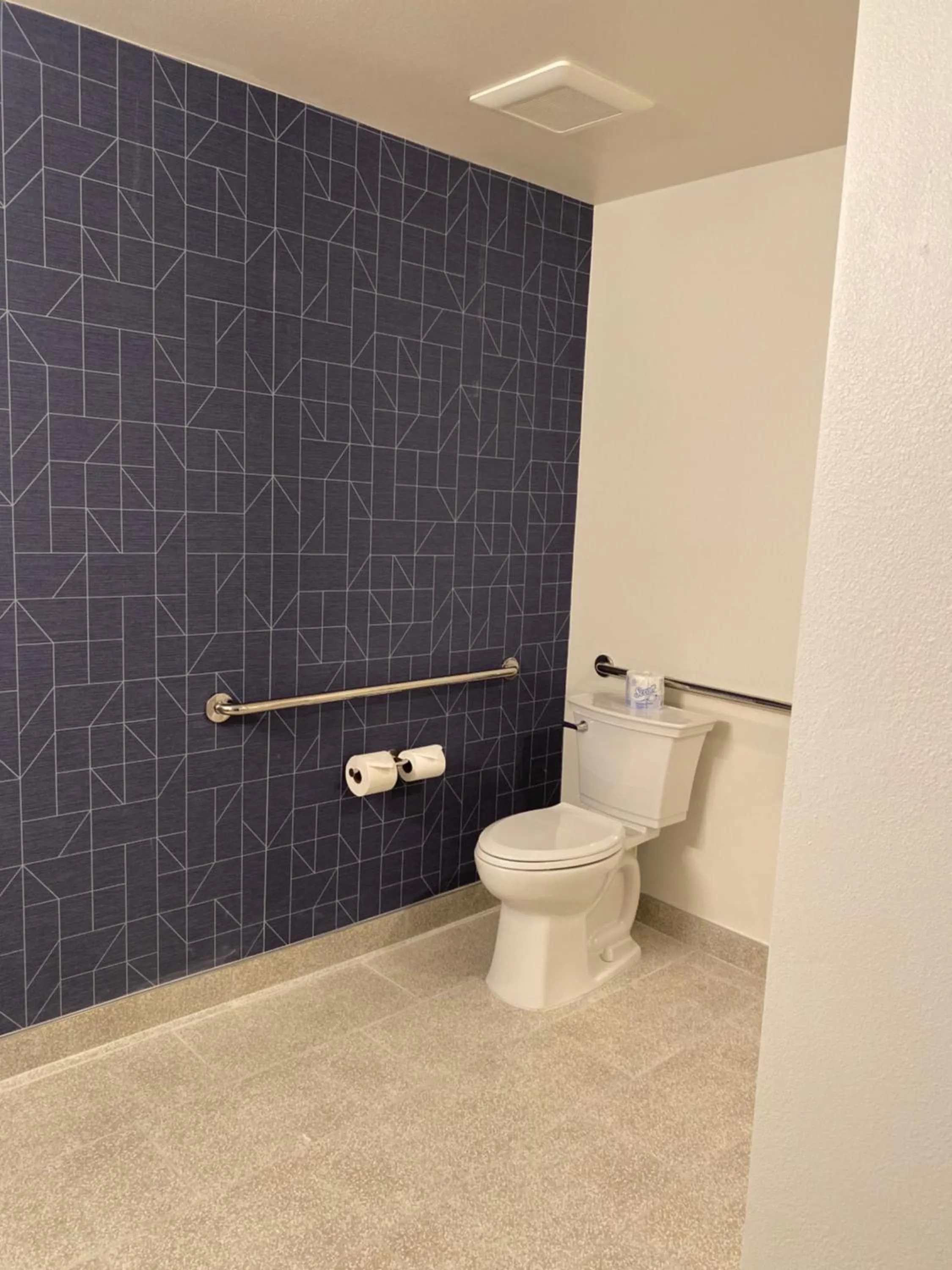 Bathroom in Spark by Hilton Yucca Valley Joshua Tree