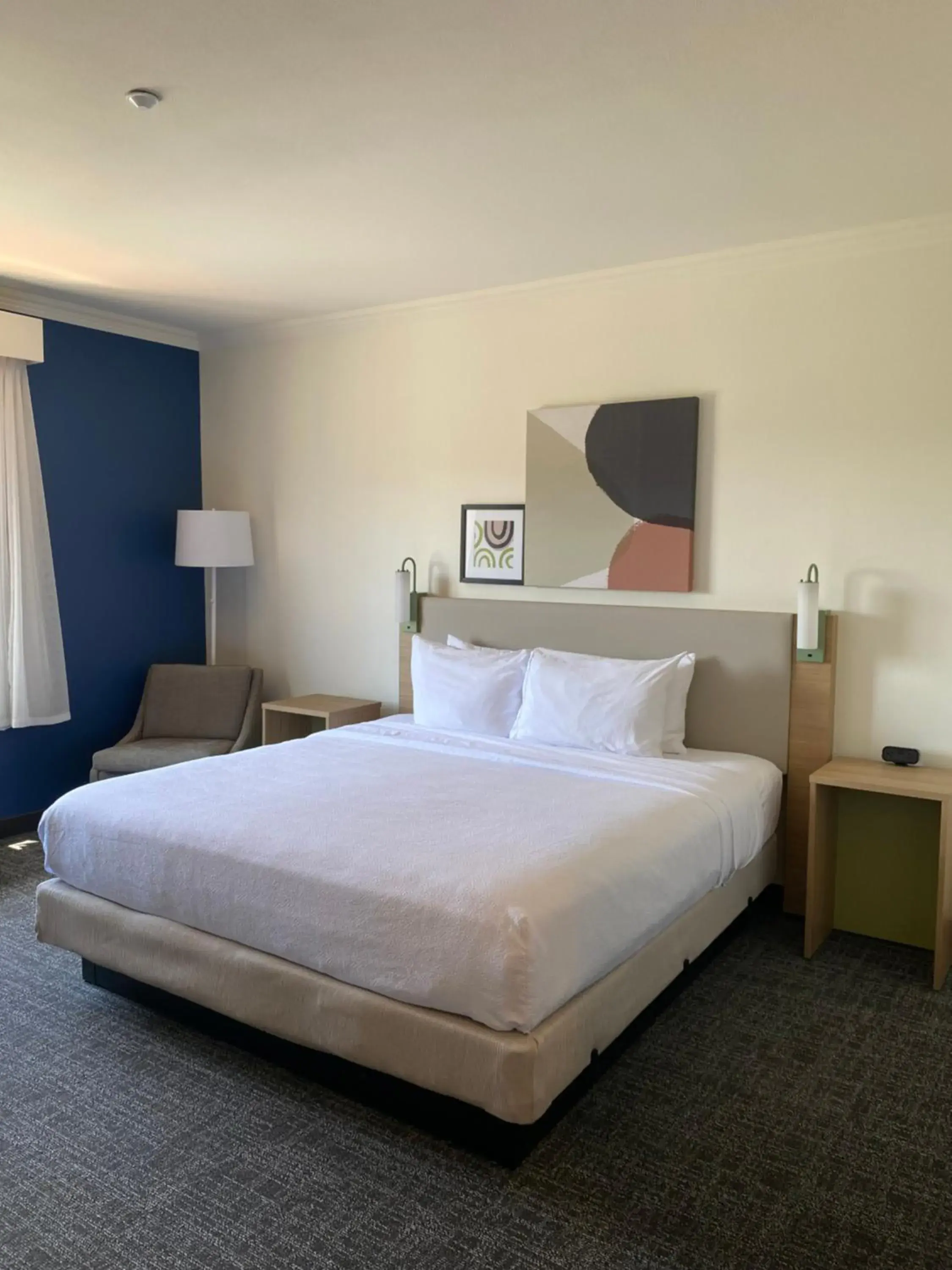 Bedroom, Bed in Spark by Hilton Yucca Valley Joshua Tree Bedroom, Bed in Spark by Hilton Yucca Valley Joshua Tree