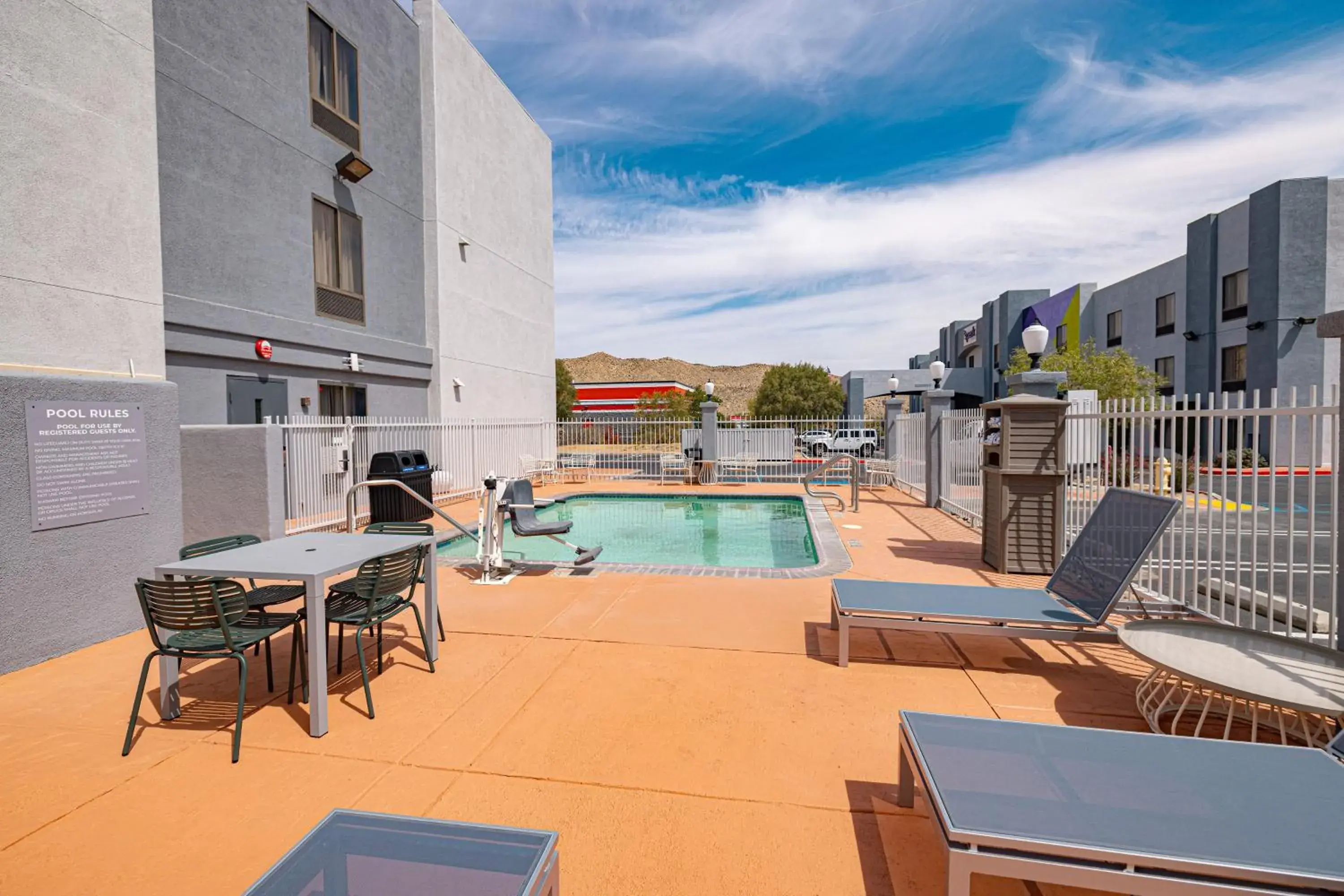 Swimming pool in Spark by Hilton Yucca Valley Joshua Tree Swimming pool in Spark by Hilton Yucca Valley Joshua Tree