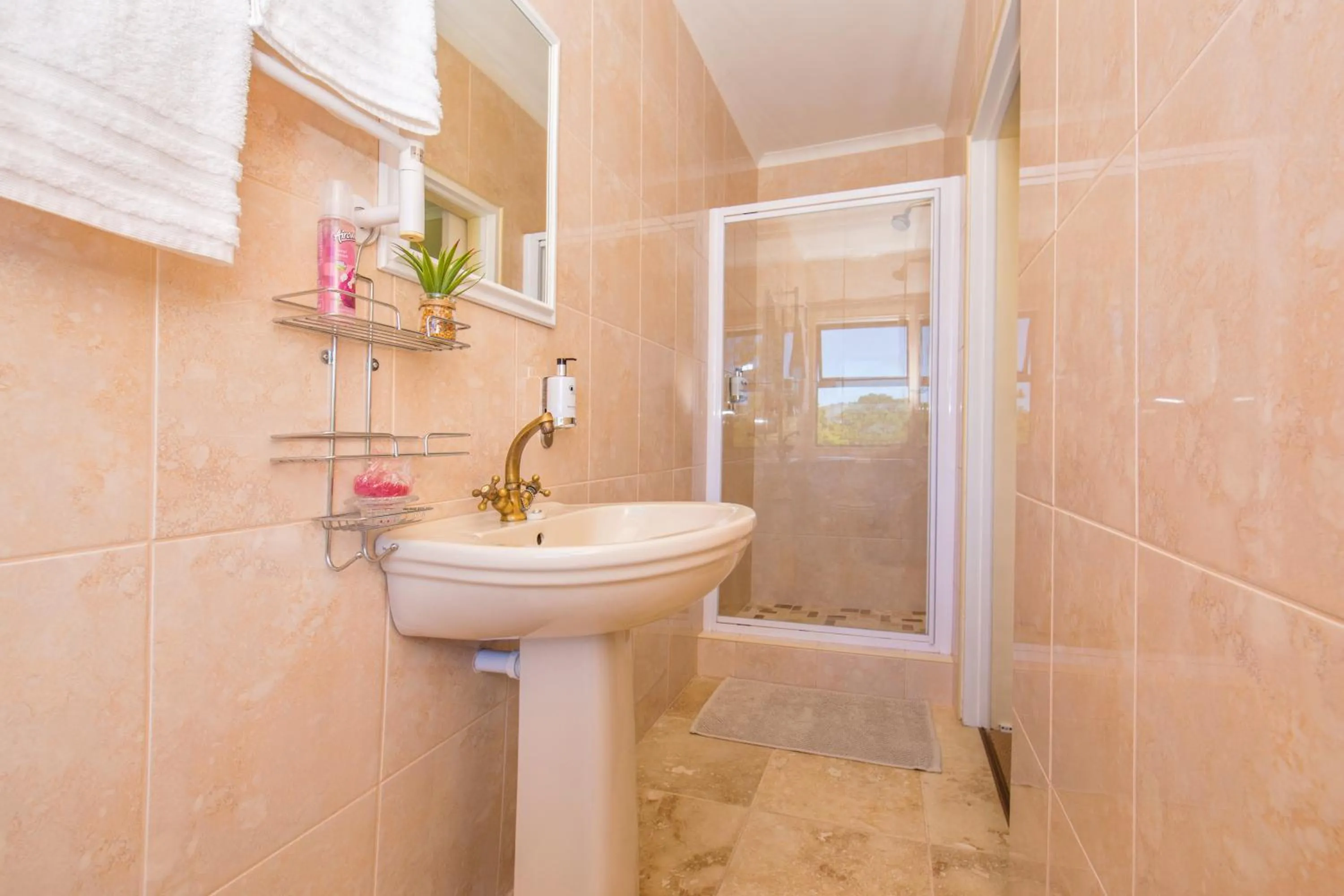 Bathroom in Bergsig B & B