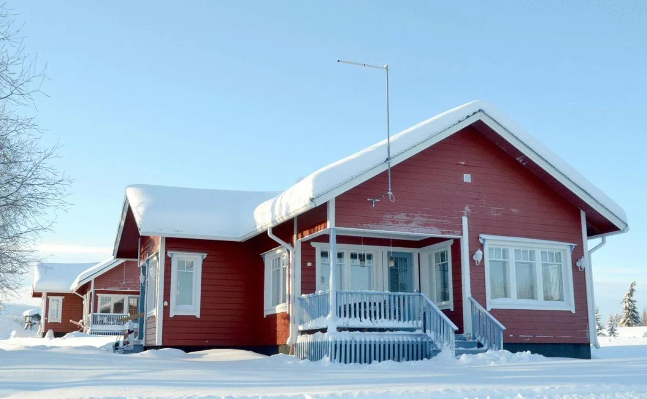 Facade/entrance in Talo Ylläs