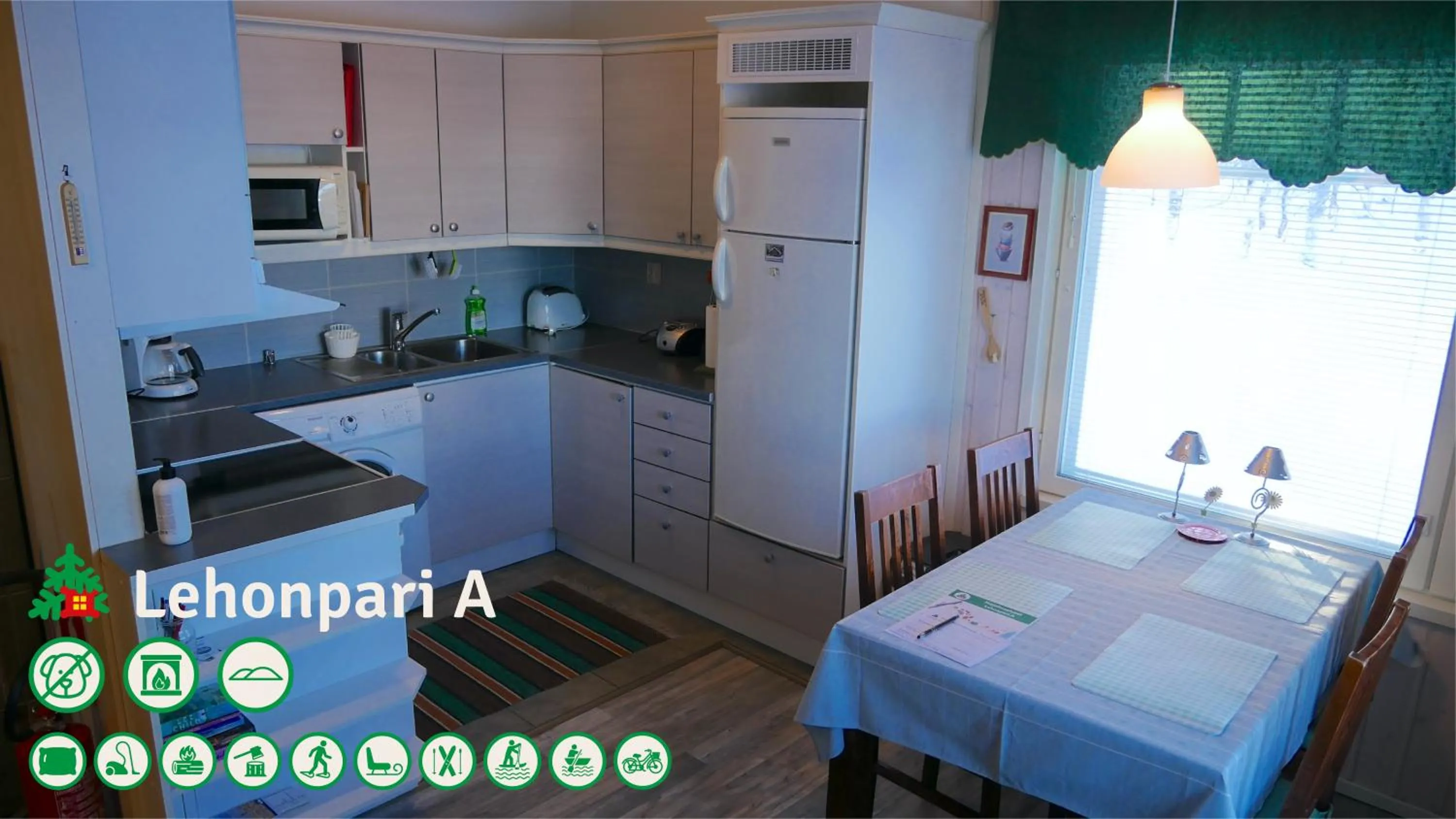 Dining area in Talo Ylläs