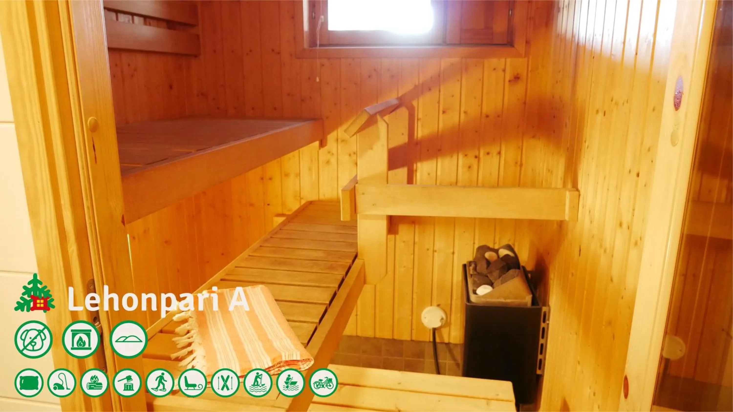 Sauna in Talo Ylläs
