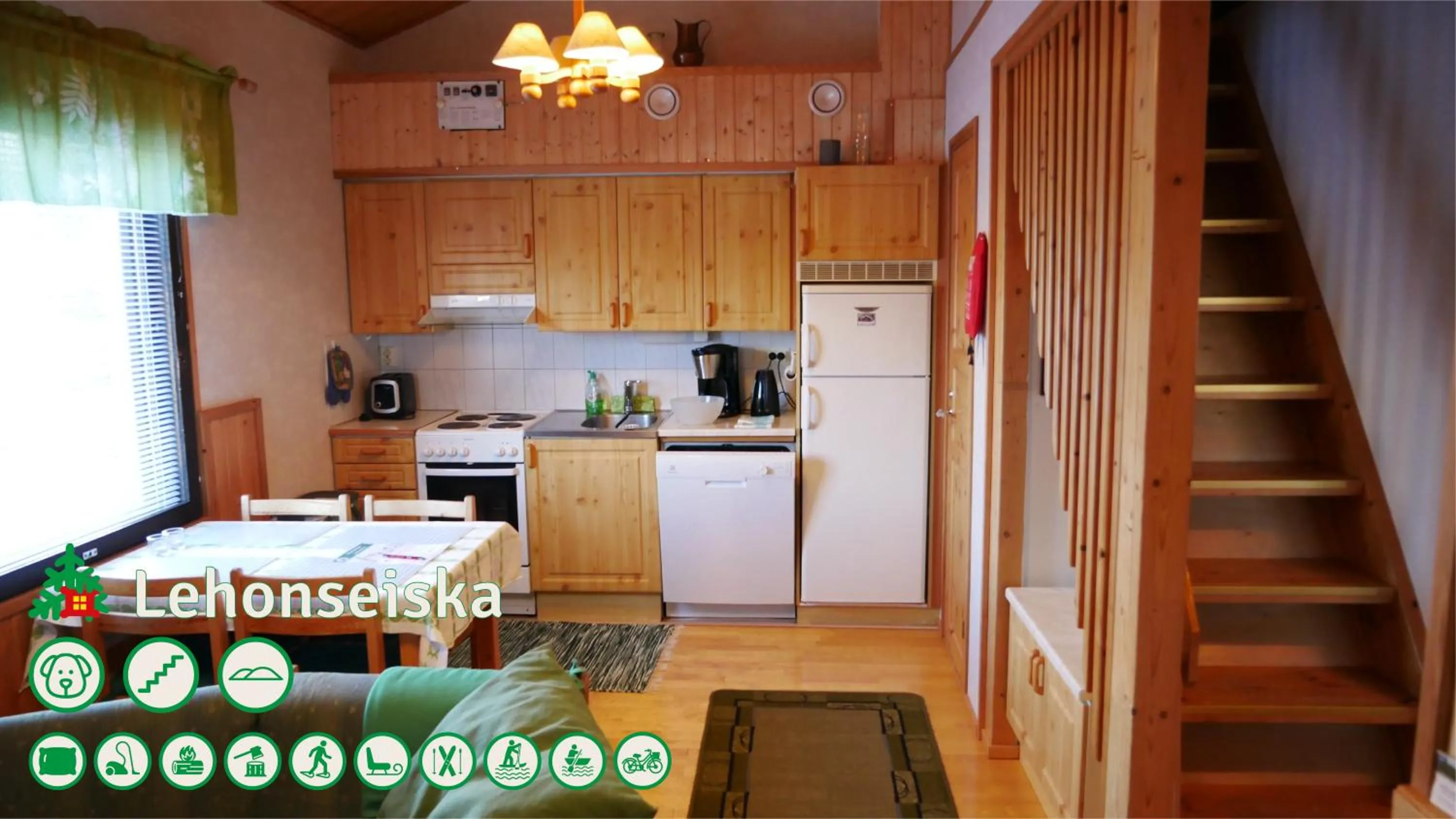 Dining area in Talo Ylläs