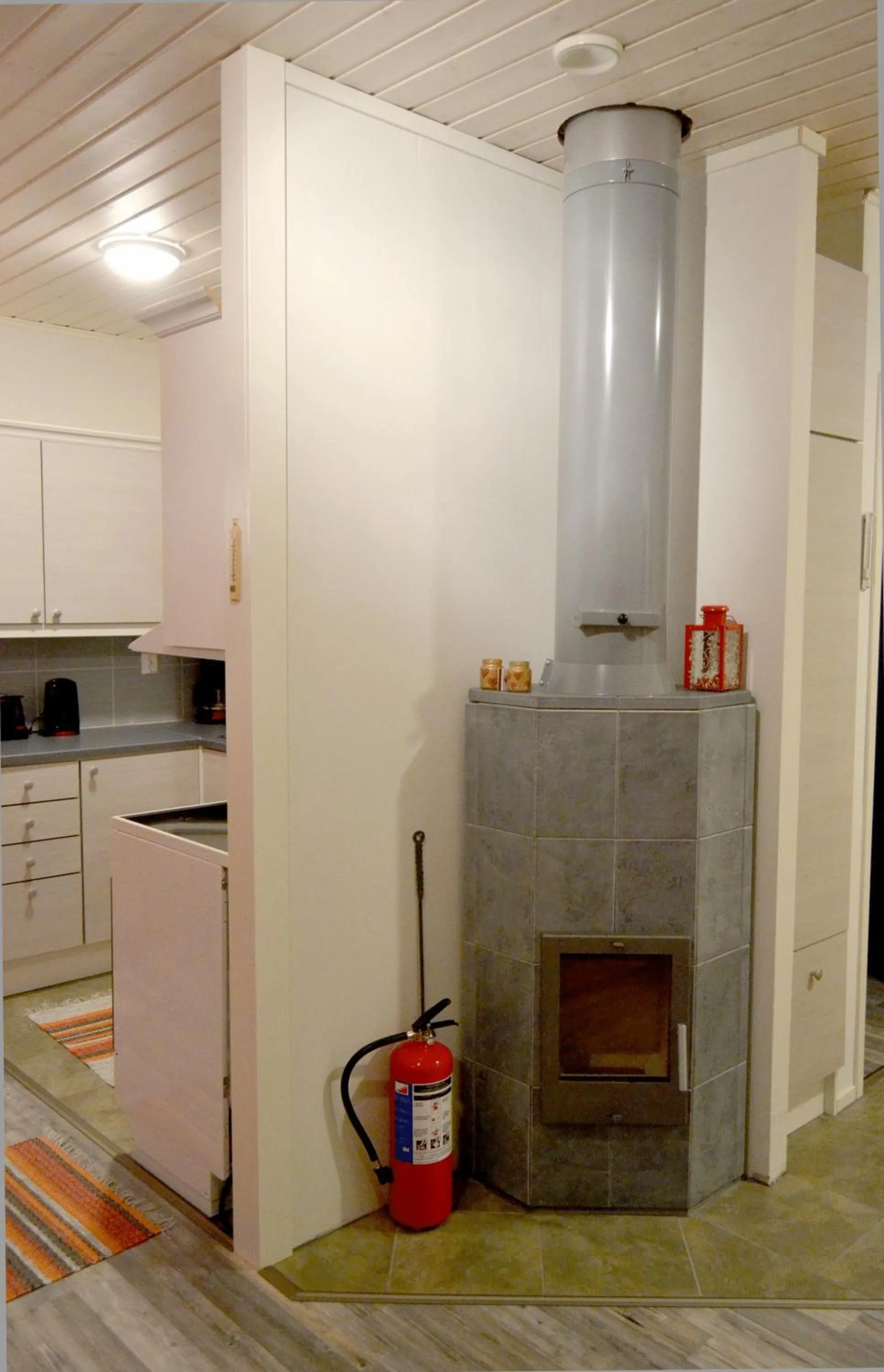 Kitchen or kitchenette in Talo Ylläs