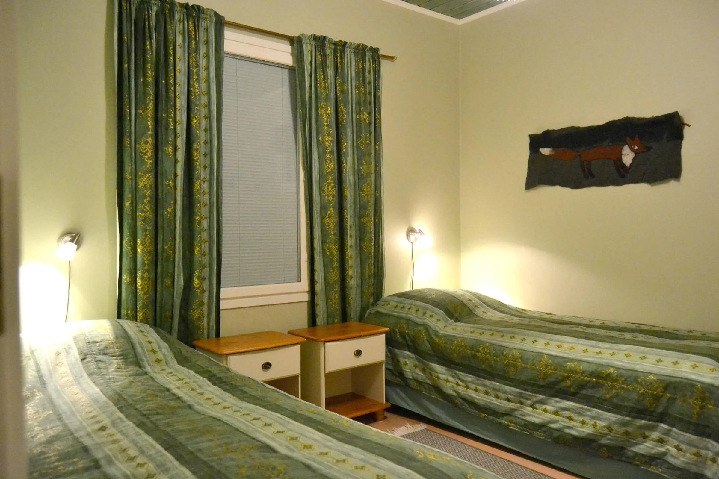 Bedroom, Bed in Talo Ylläs