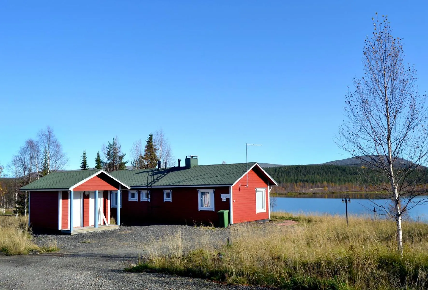 Facade/entrance in Talo Ylläs
