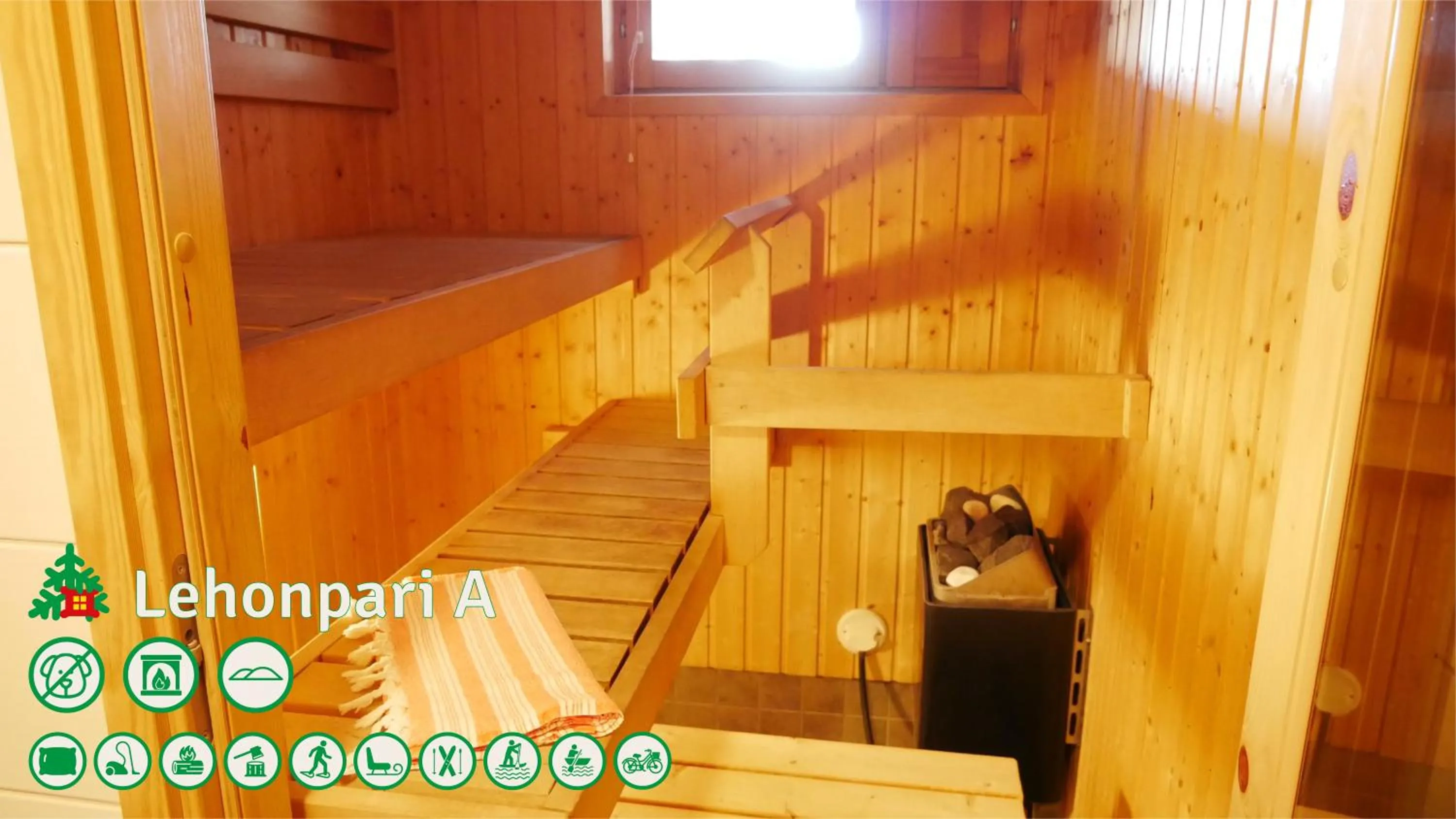 Sauna in Talo Ylläs