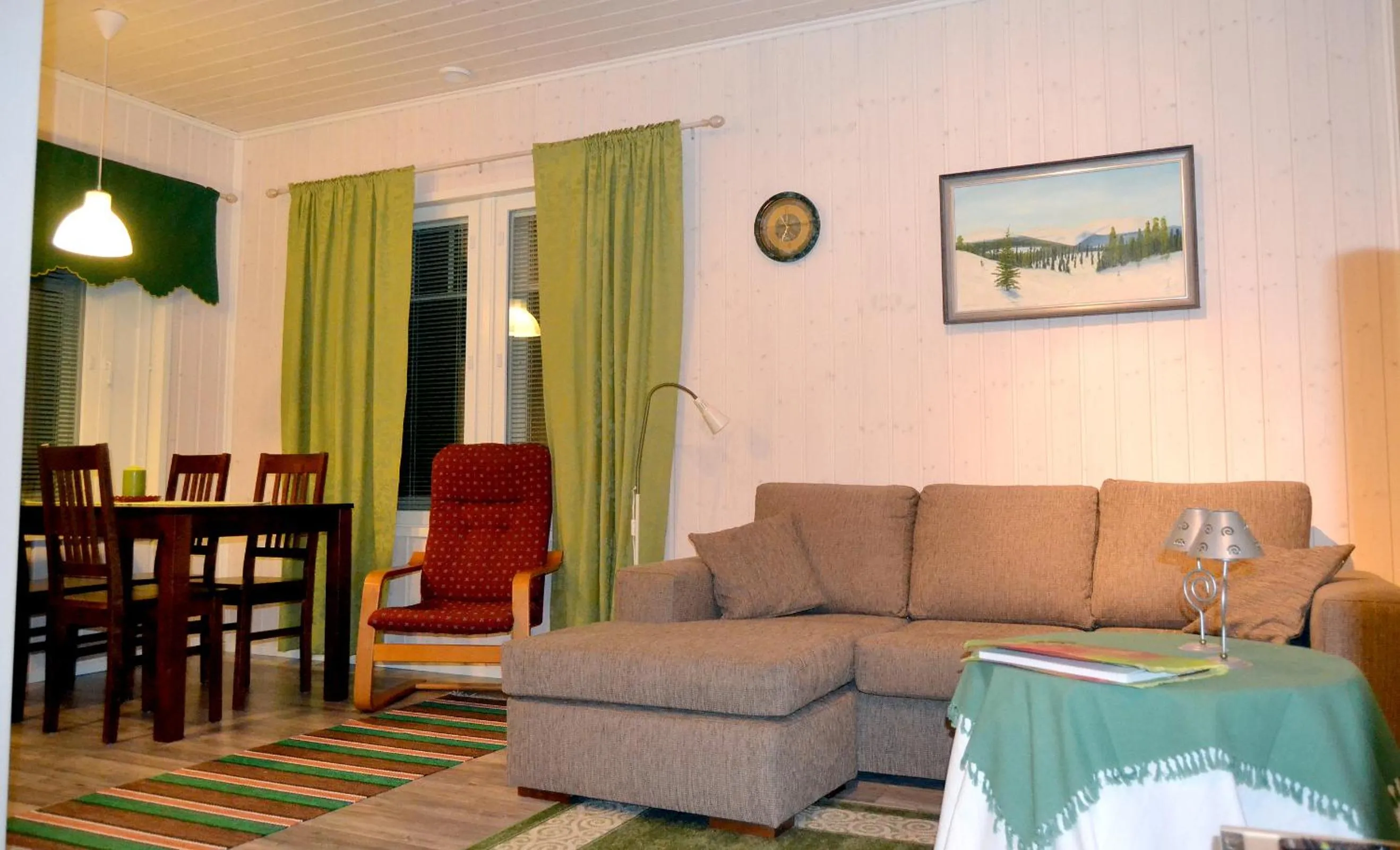 Seating area in Talo Ylläs