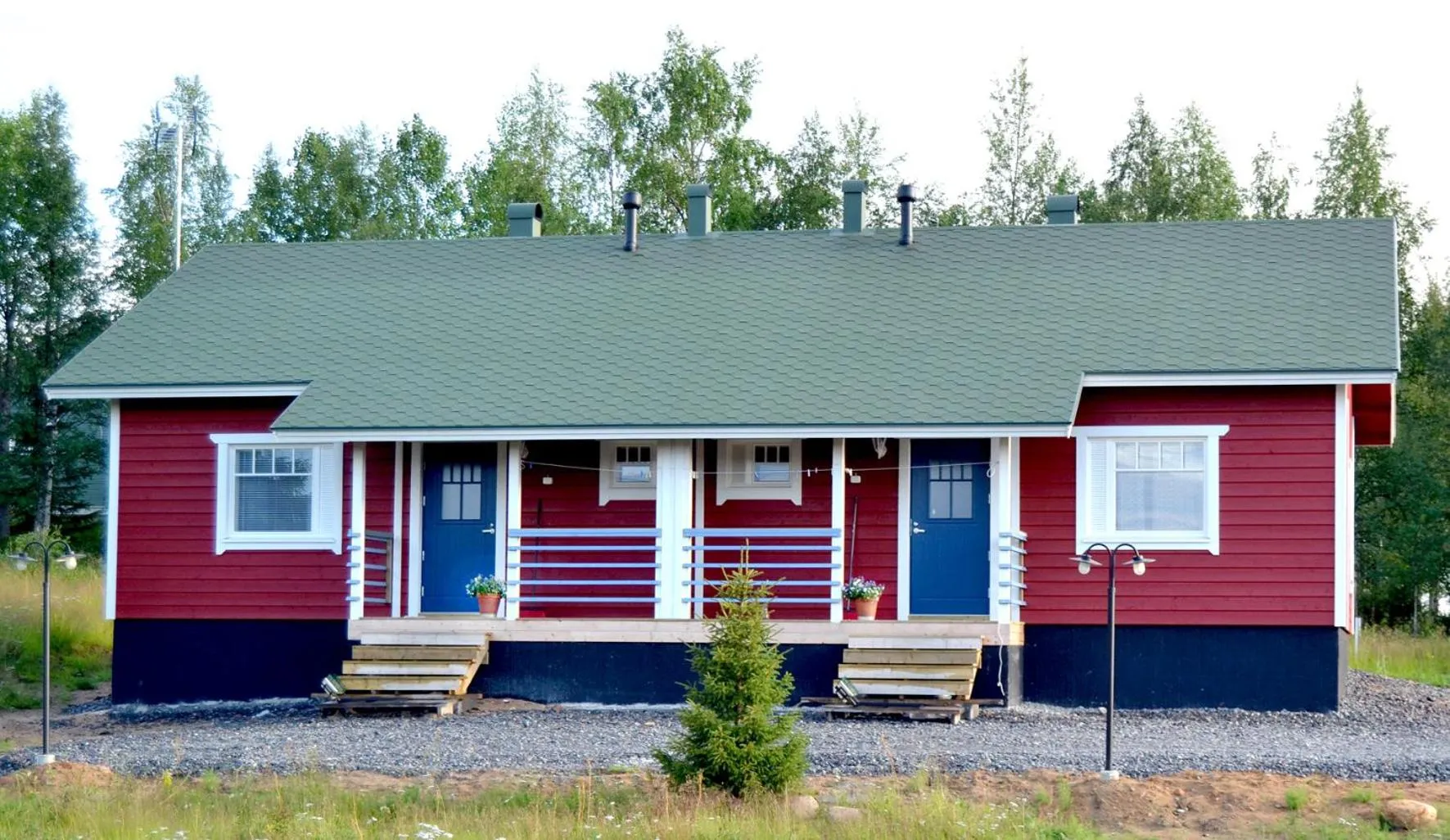 Facade/entrance in Talo Ylläs