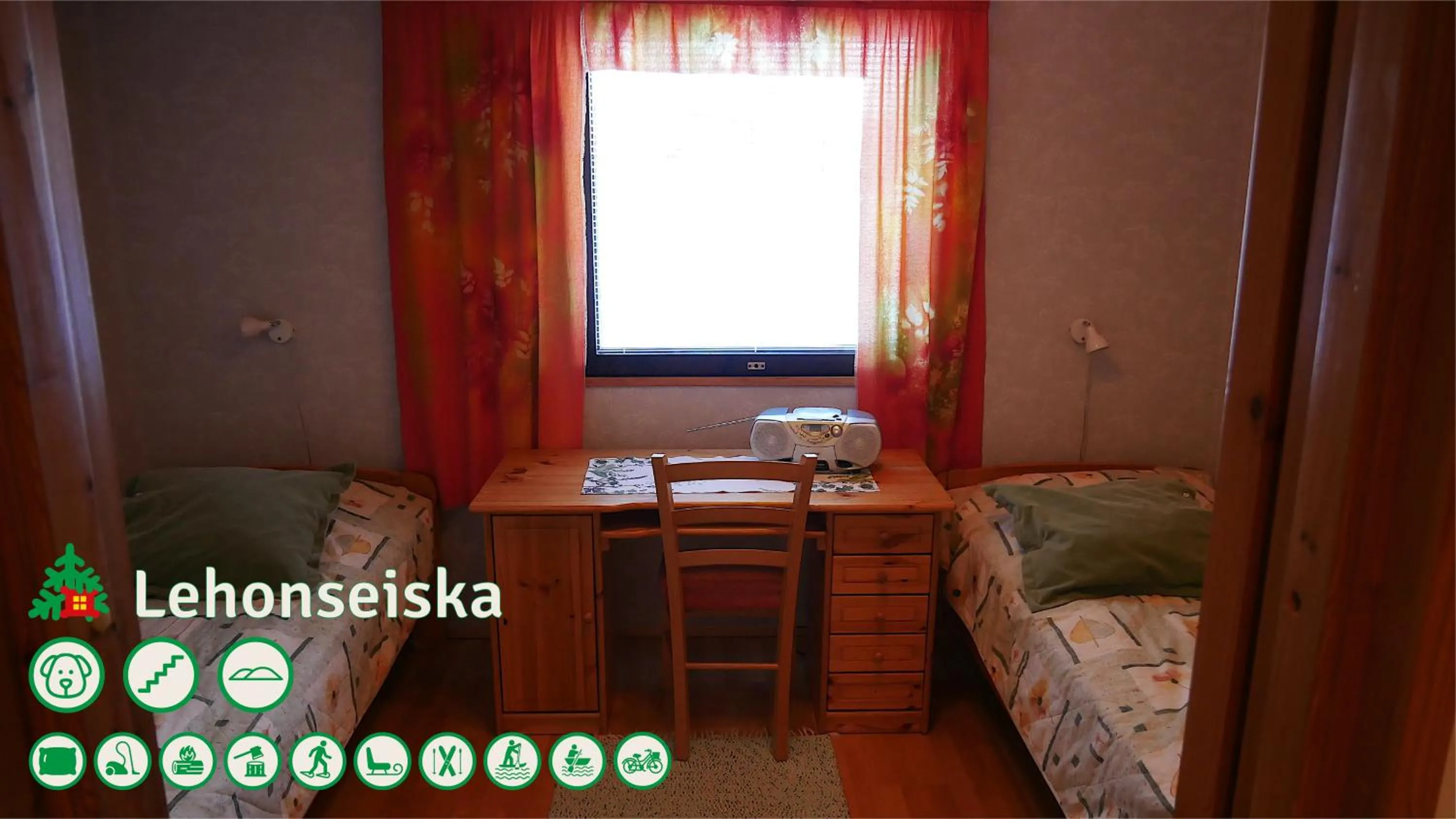 Bed in Talo Ylläs