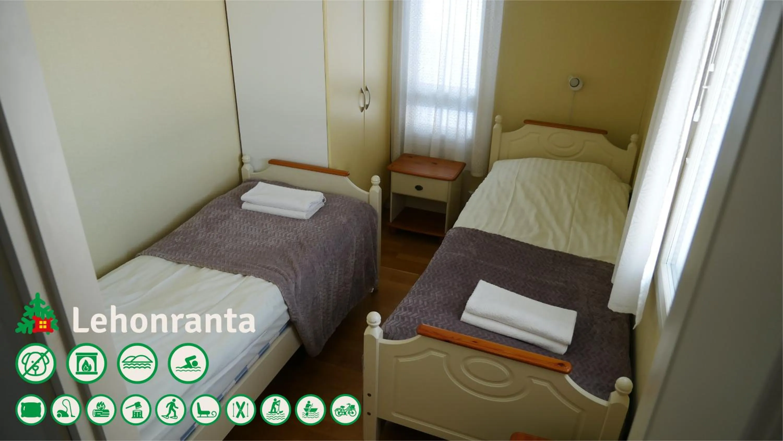 Bed in Talo Ylläs
