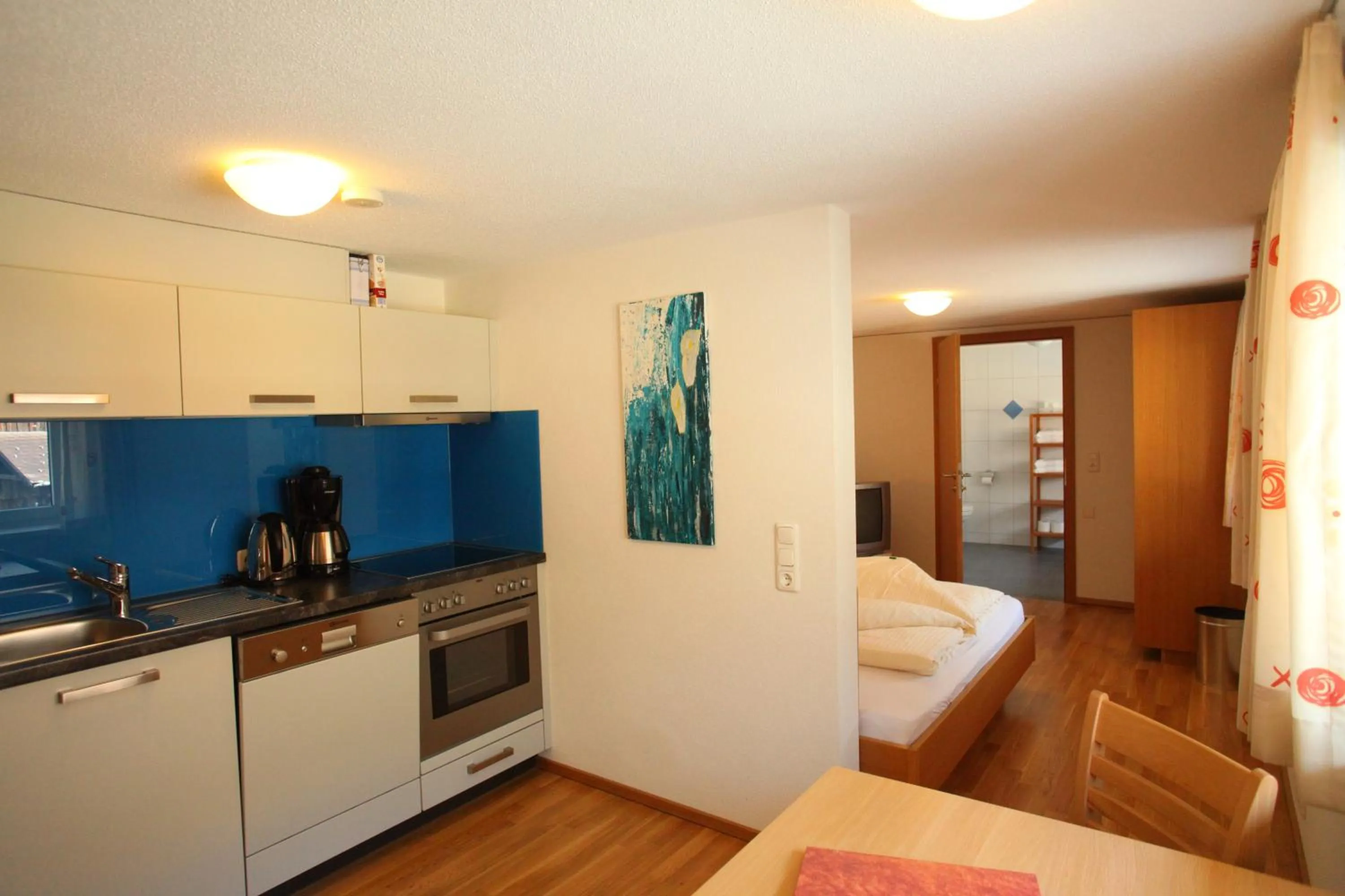 Kitchen or kitchenette in Sonne Bezau - Familotel Bregenzerwald