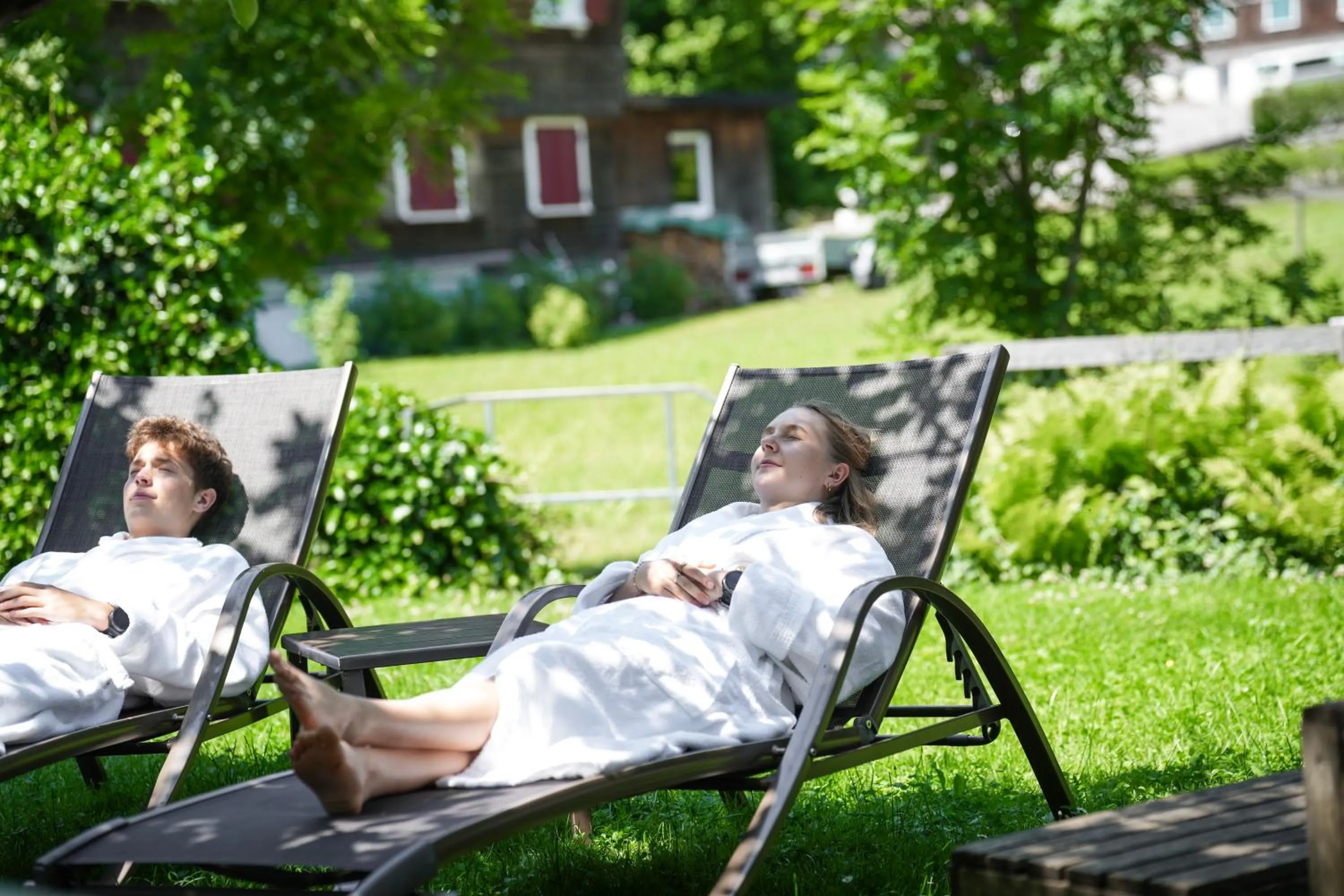 Sauna in Sonne Bezau - Familotel Bregenzerwald