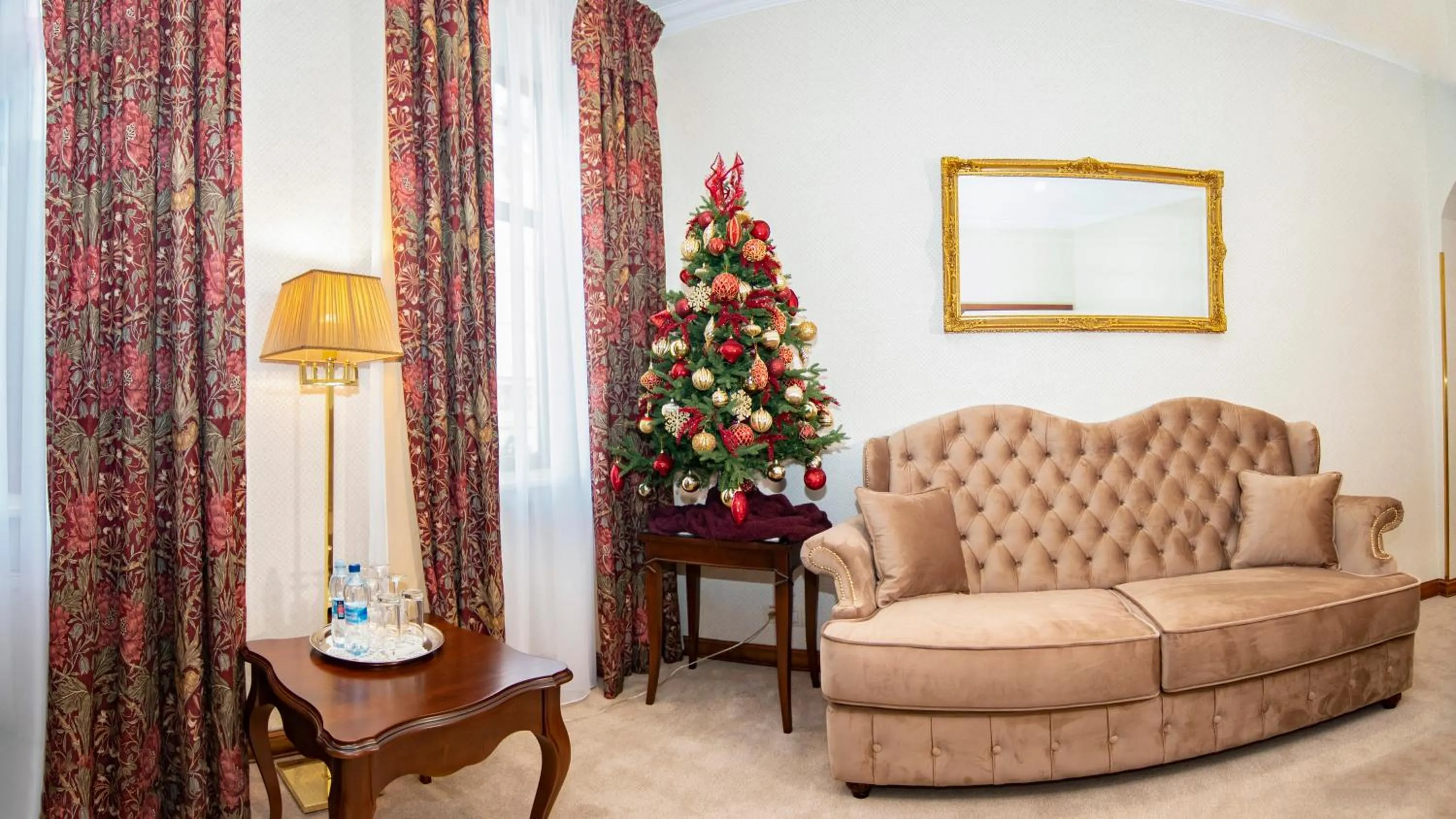 Decorative detail in Swiss Hotel