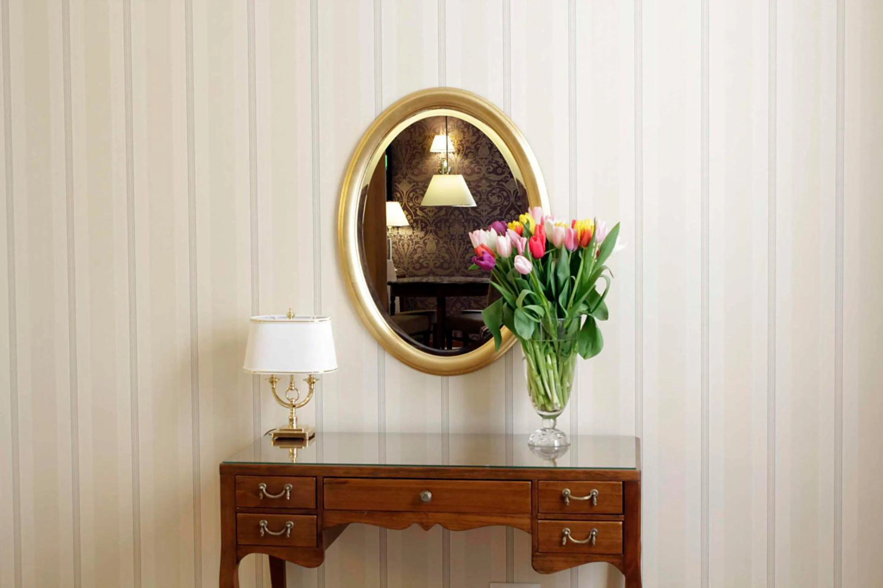 Decorative detail in Swiss Hotel