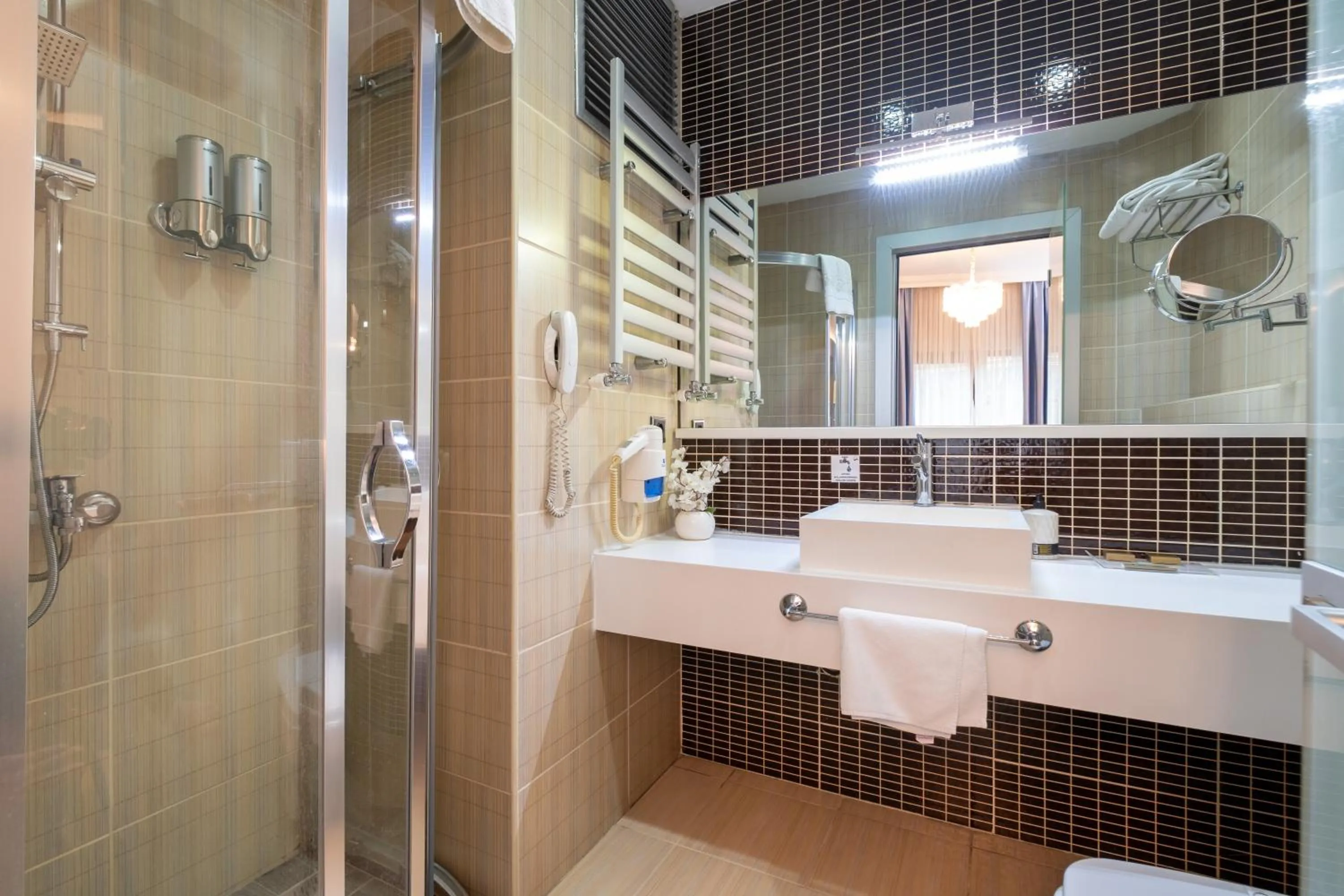 Shower in 216 Castle Hotel