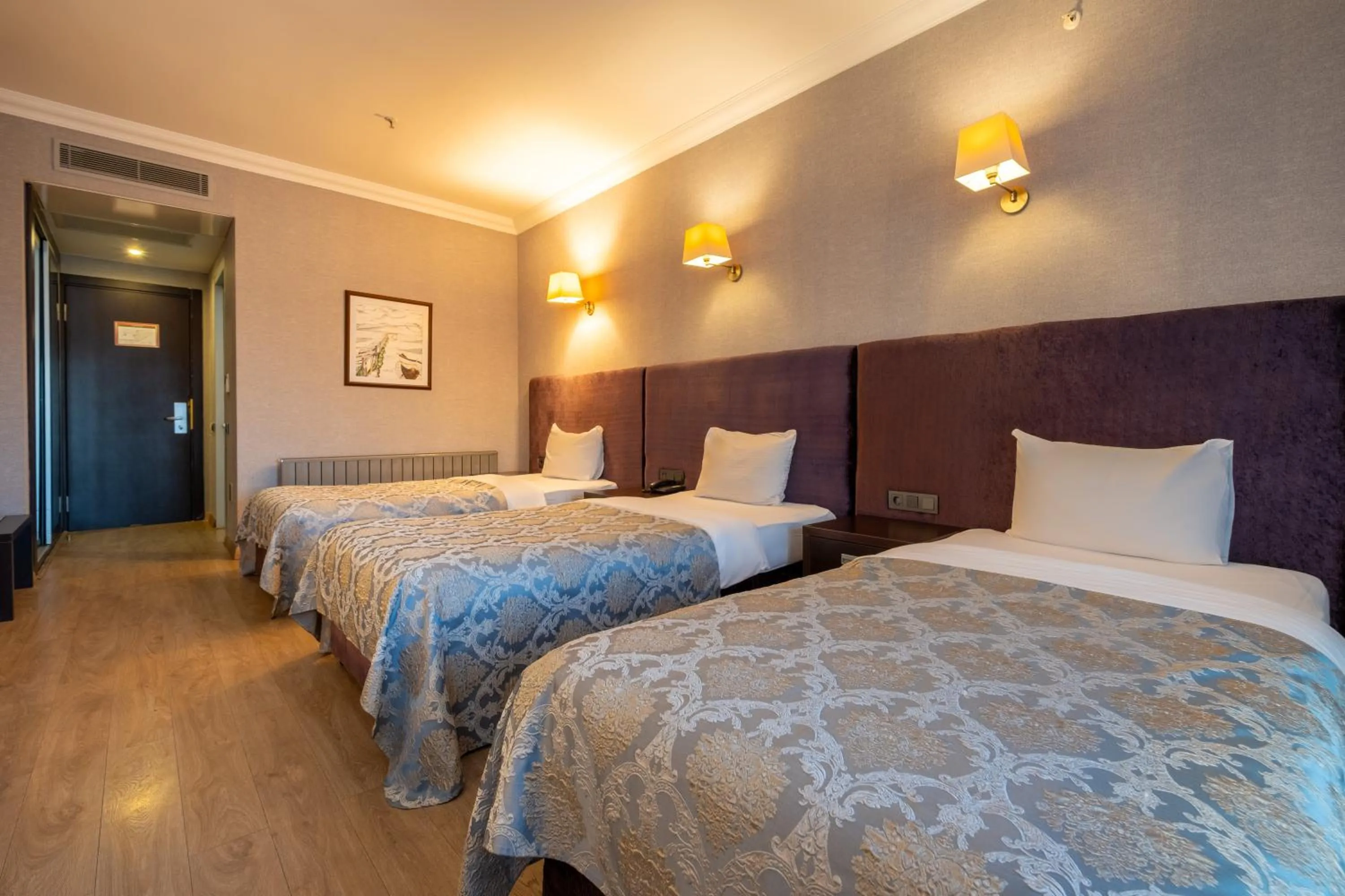 Living room, Bed in 216 Castle Hotel