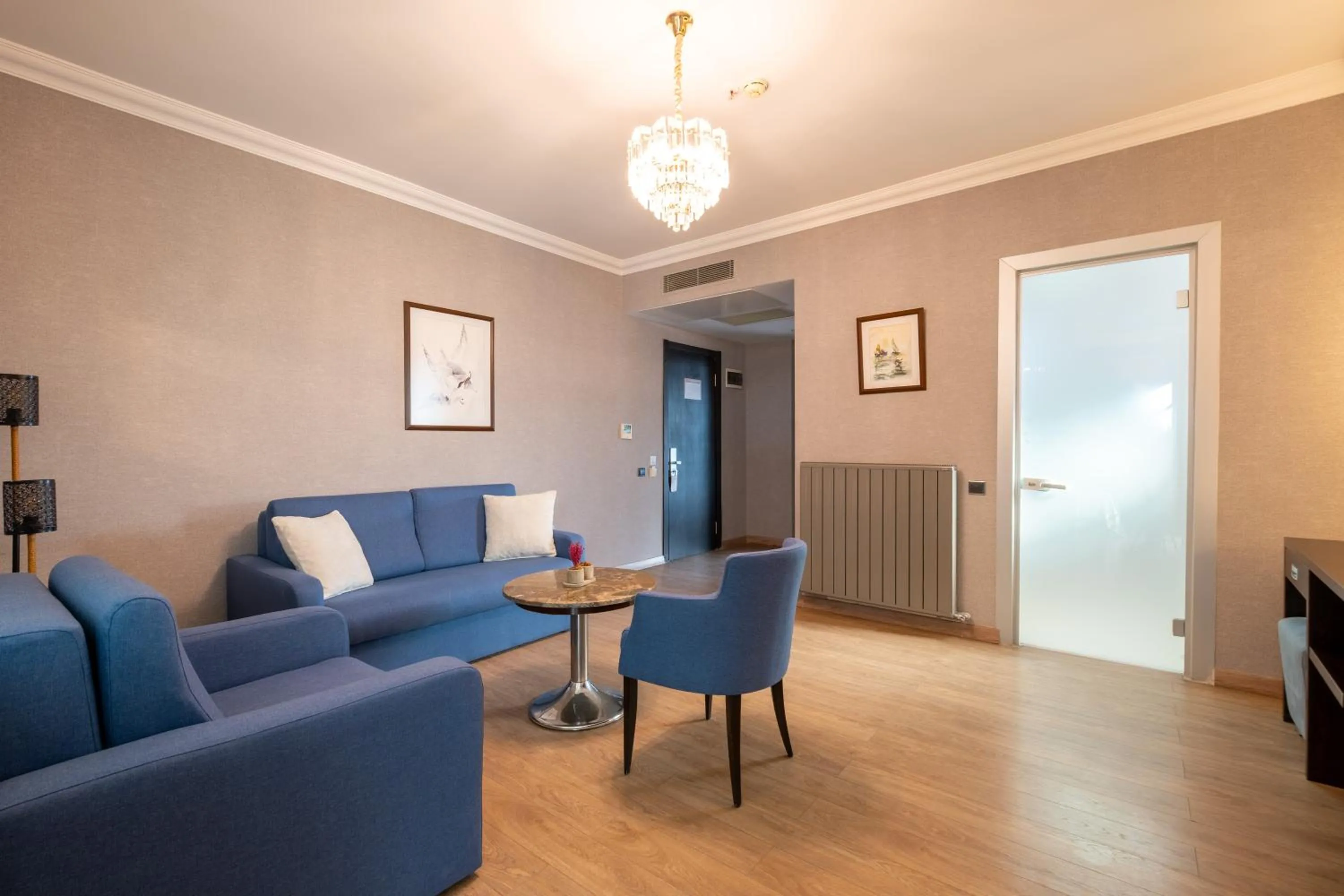 Living room in 216 Castle Hotel
