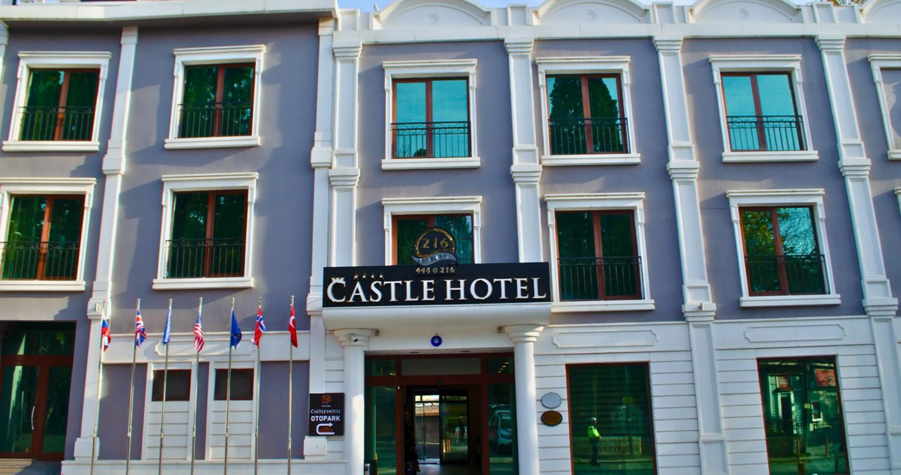 Property building in 216 Castle Hotel
