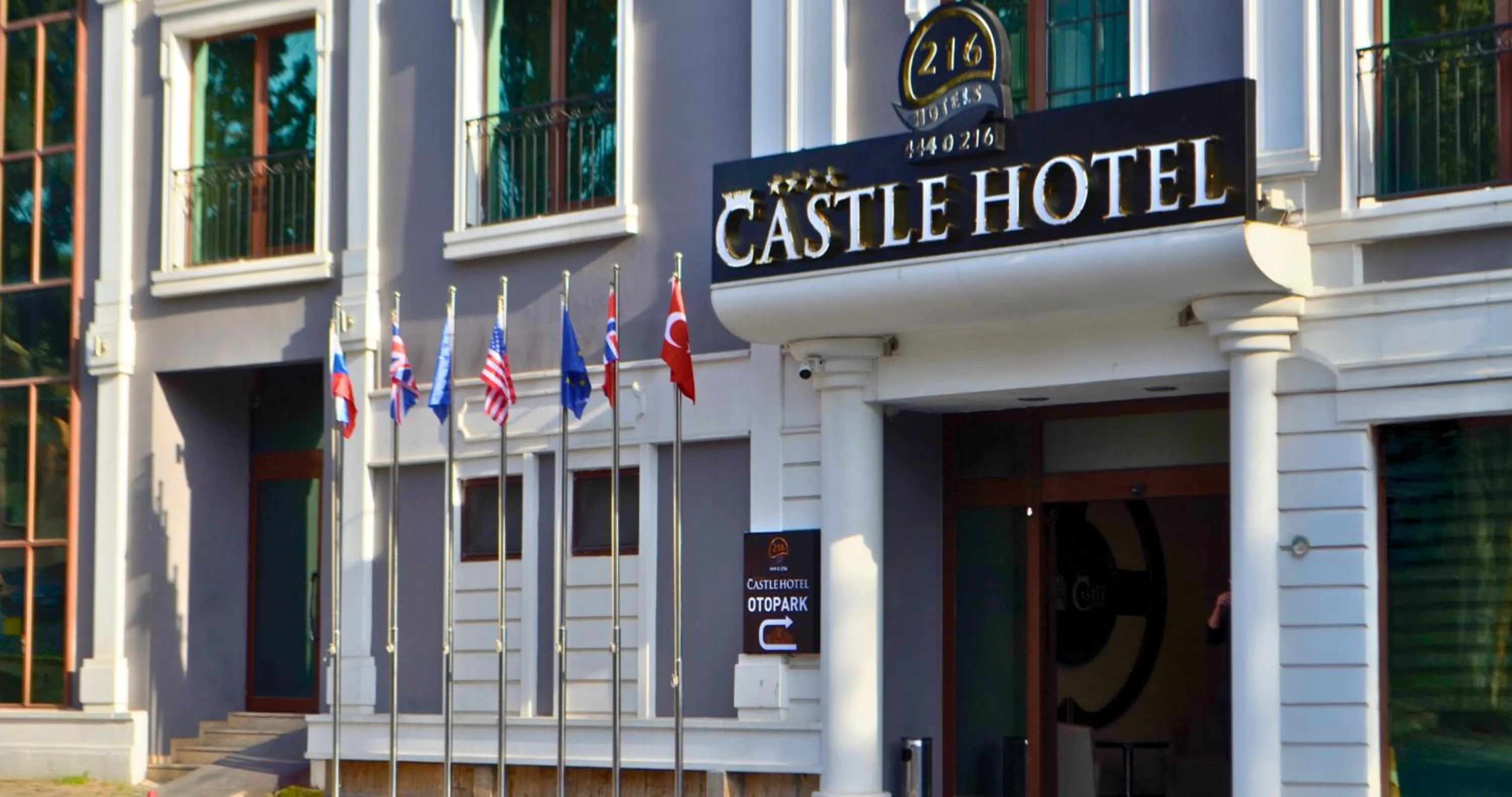 Property building in 216 Castle Hotel