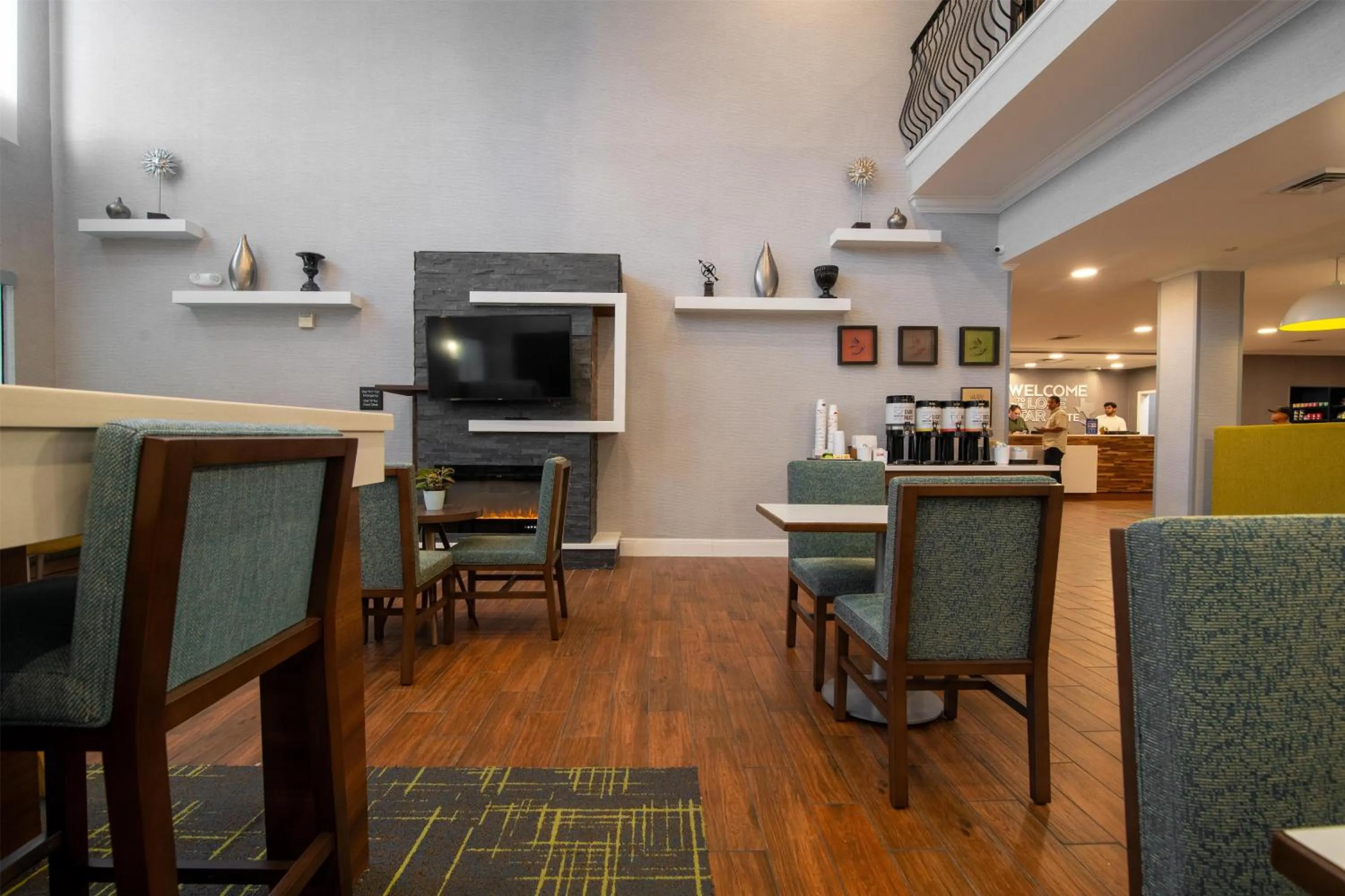 Lobby or reception in Hampton Inn & Suites College Station