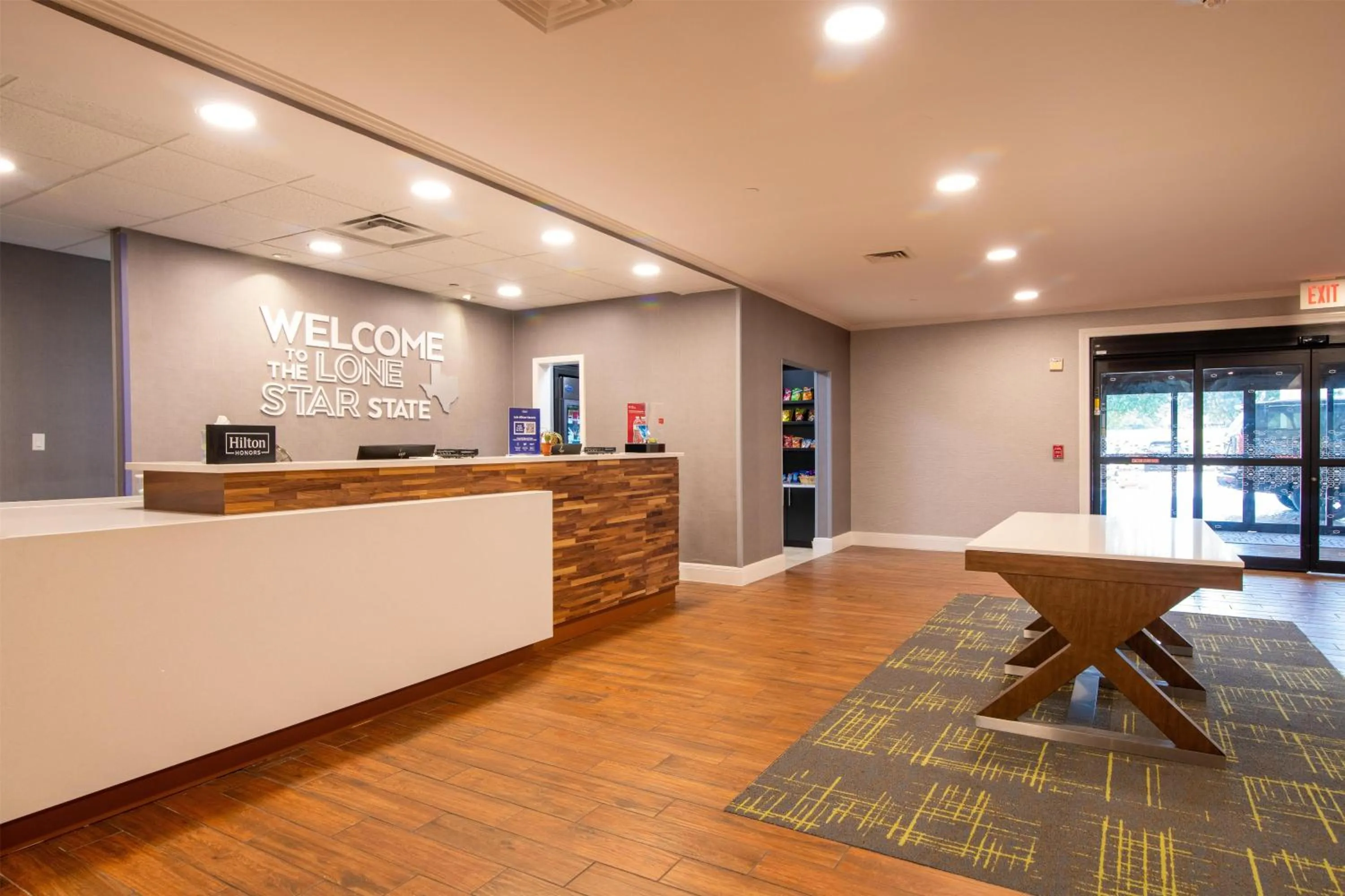 Lobby or reception in Hampton Inn & Suites College Station