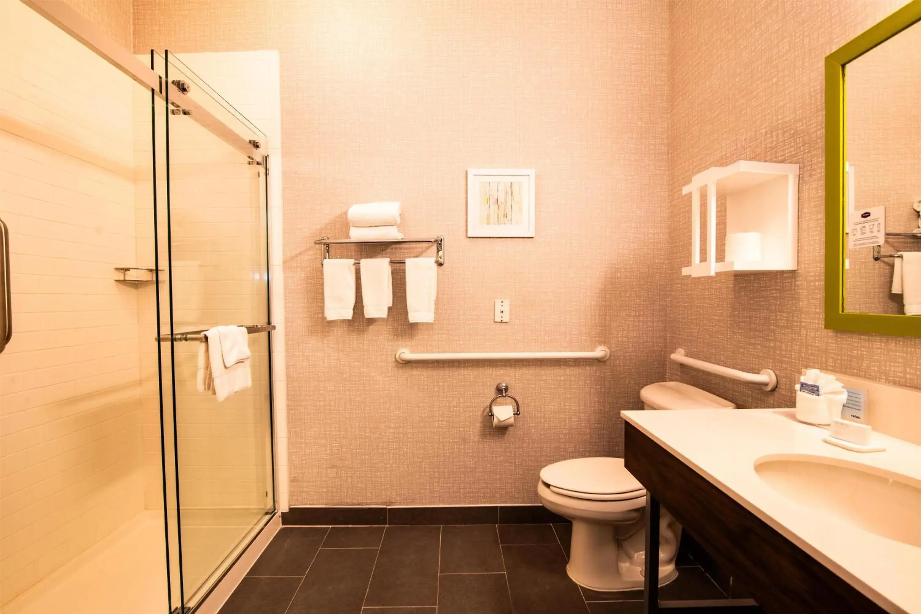 Bathroom in Hampton Inn & Suites College Station Bathroom in Hampton Inn & Suites College Station