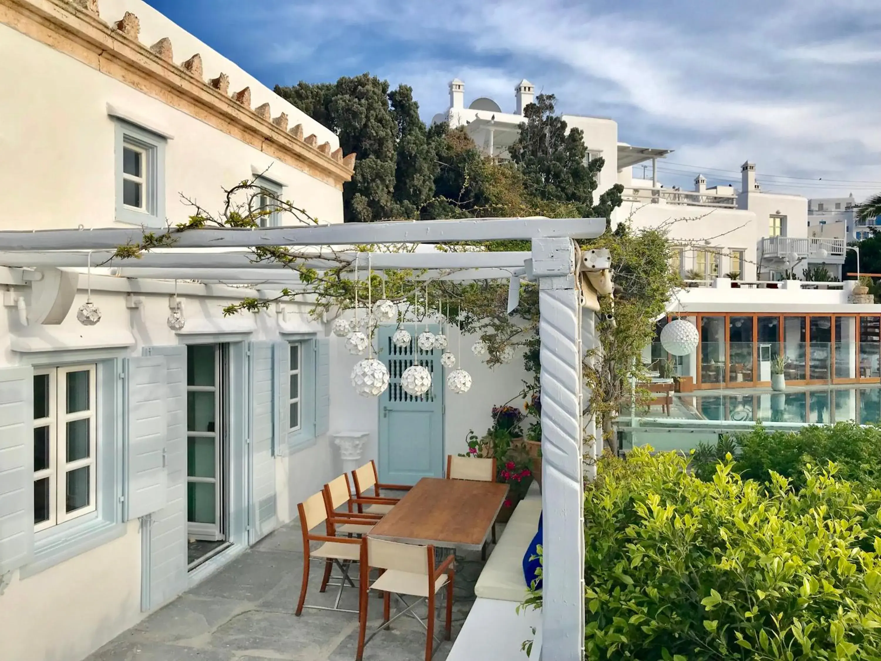 Property building in Belvedere Mykonos - Main Hotel - The Leading Hotels of the World Property building in Belvedere Mykonos - Main Hotel - The Leading Hotels of the World