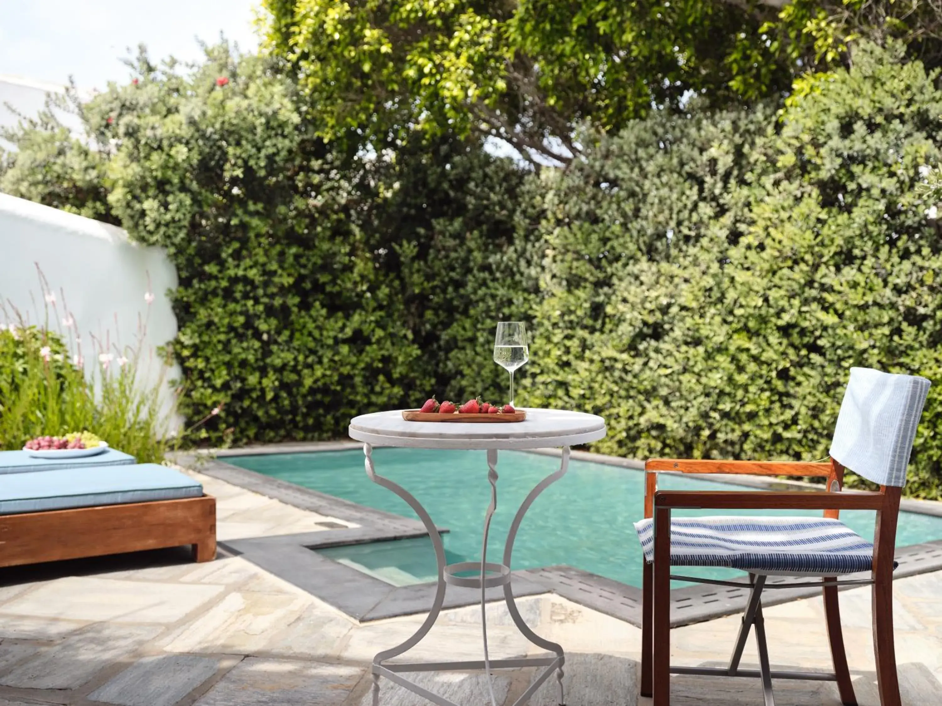 Honeymoon Room with Private Pool in Belvedere Mykonos - Main Hotel - The Leading Hotels of the World Honeymoon Room with Private Pool in Belvedere Mykonos - Main Hotel - The Leading Hotels of the World