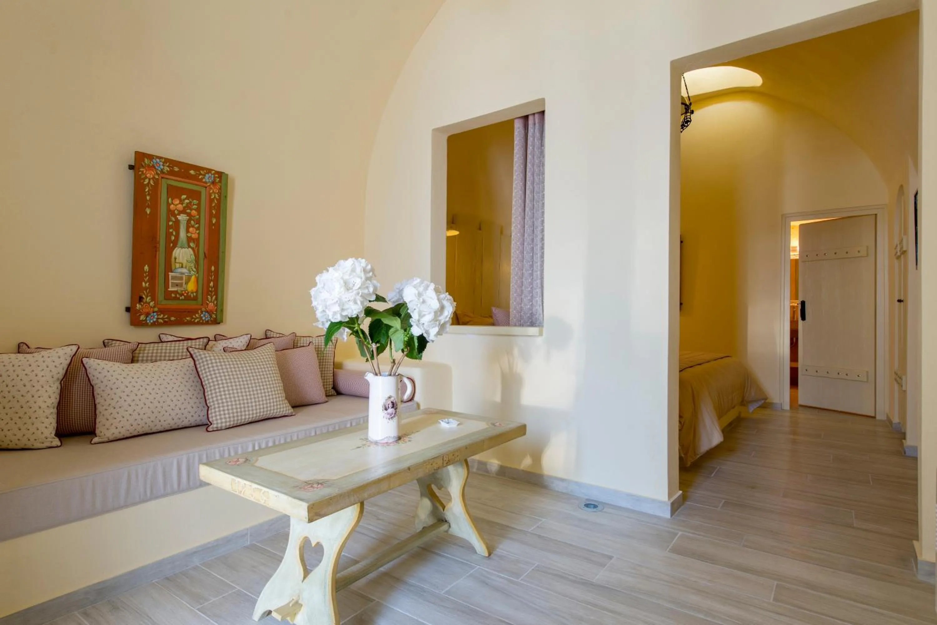 Living room in Senses Suites