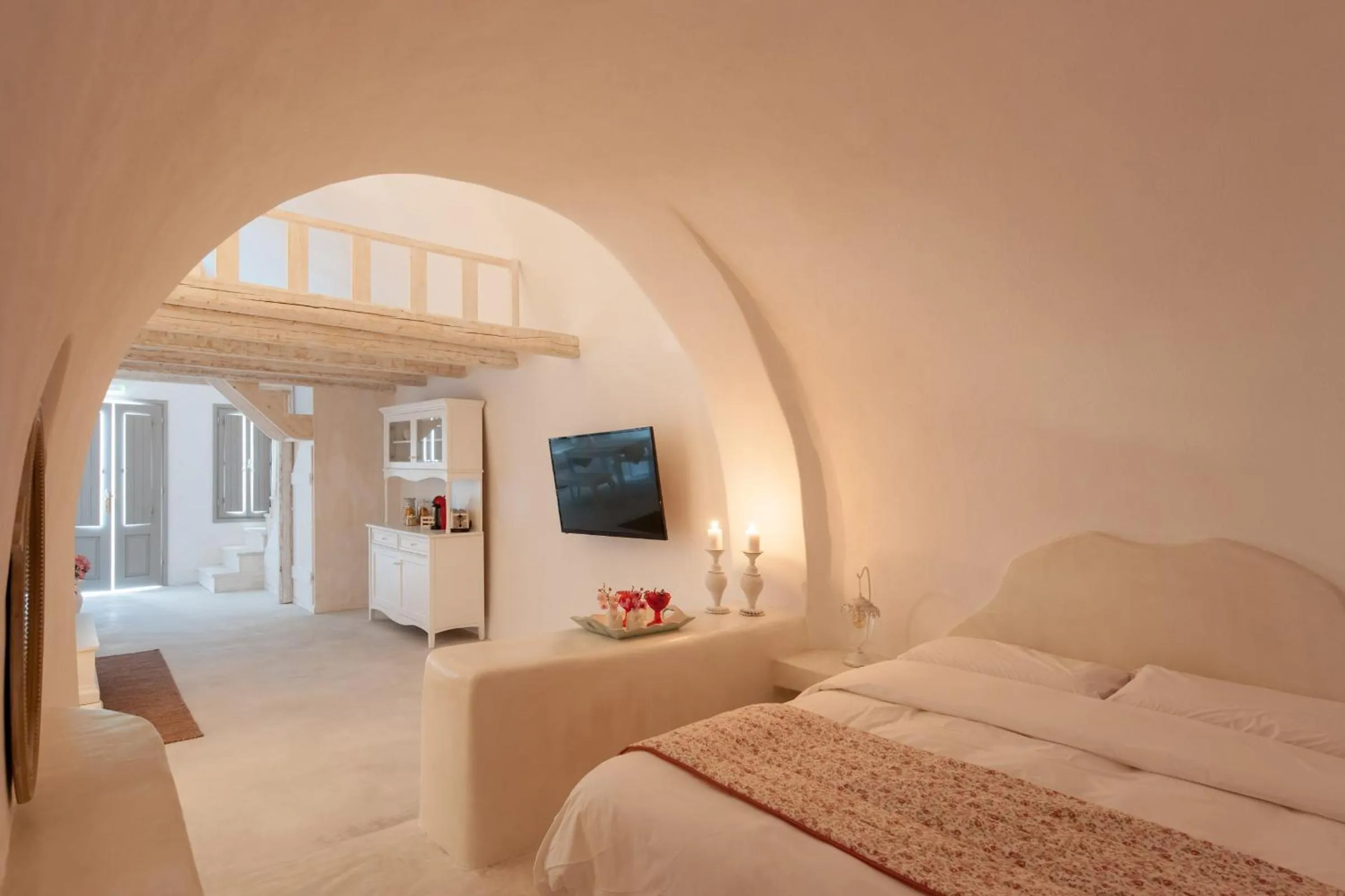 Bed in Senses Suites