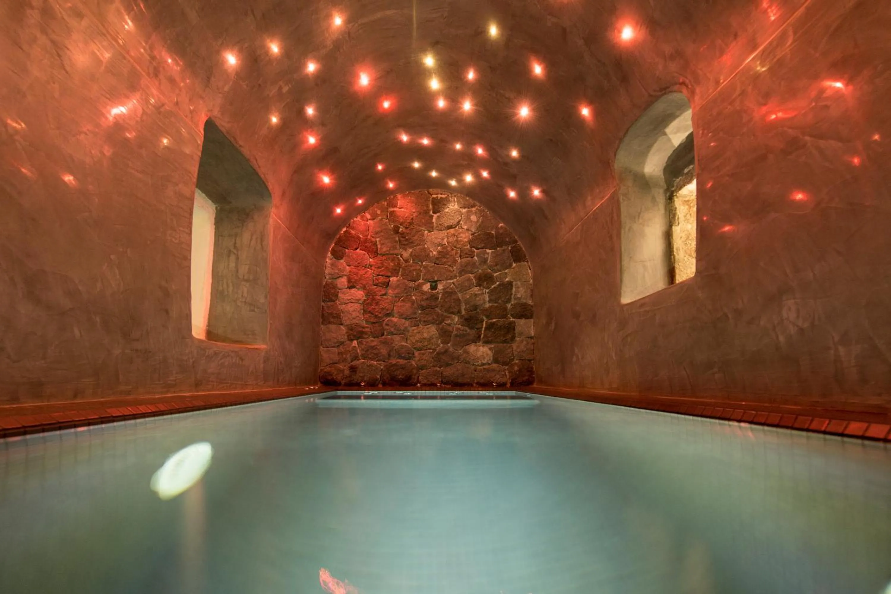 Hot Tub in Senses Suites