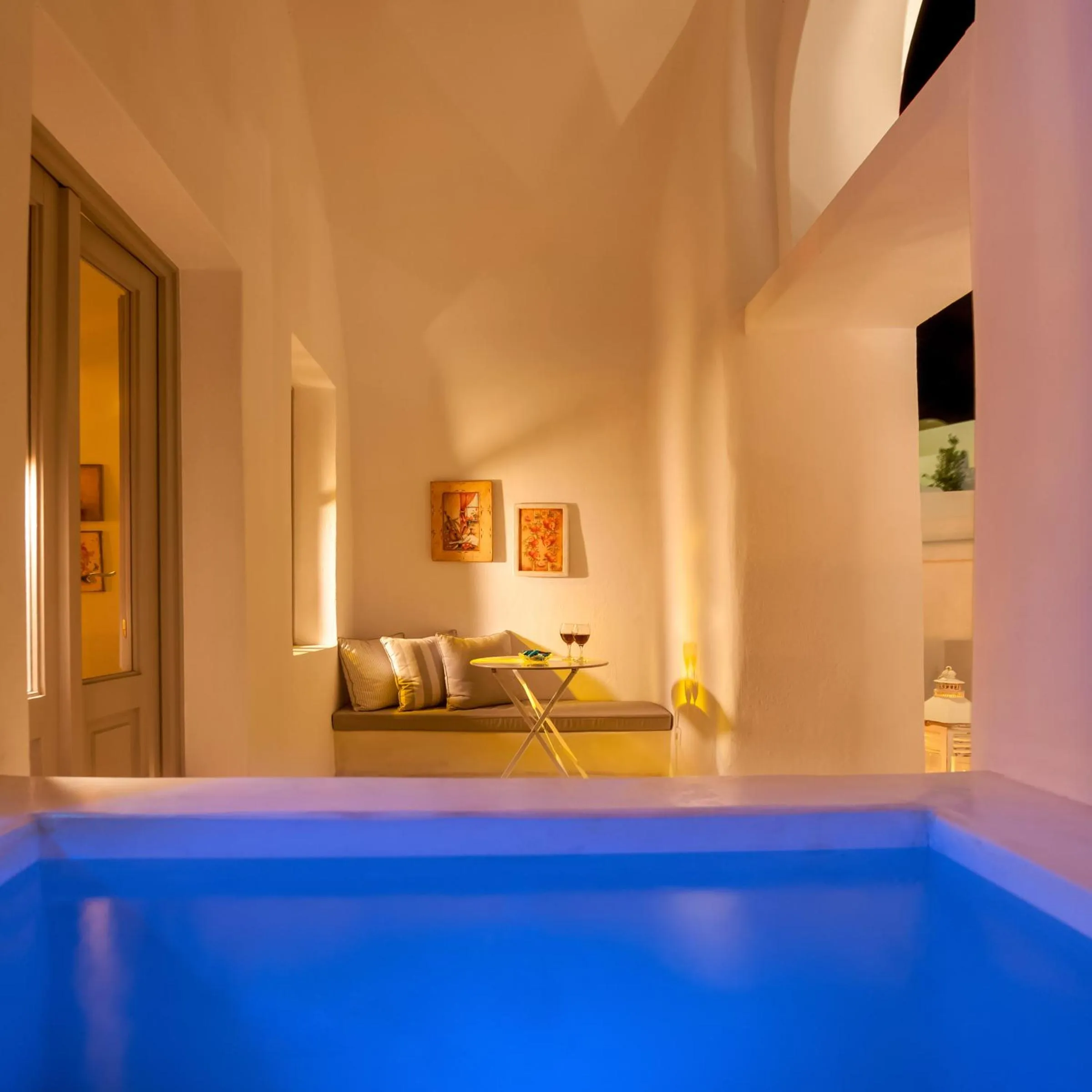 Hot Tub in Senses Suites