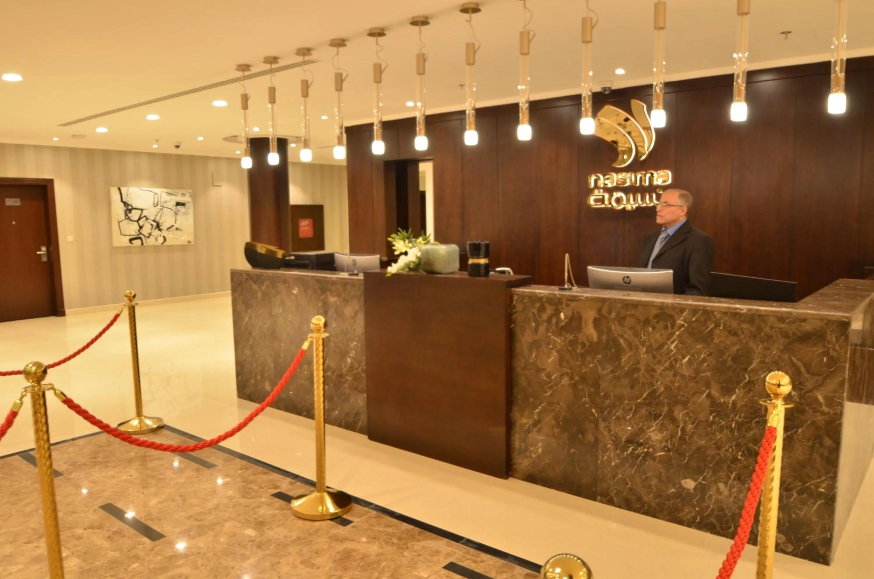 Lobby or reception in Nasima Serviced Apartments - Economy