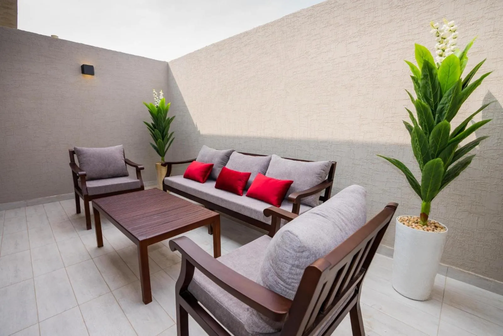 Balcony/Terrace in Nasima Serviced Apartments - Economy