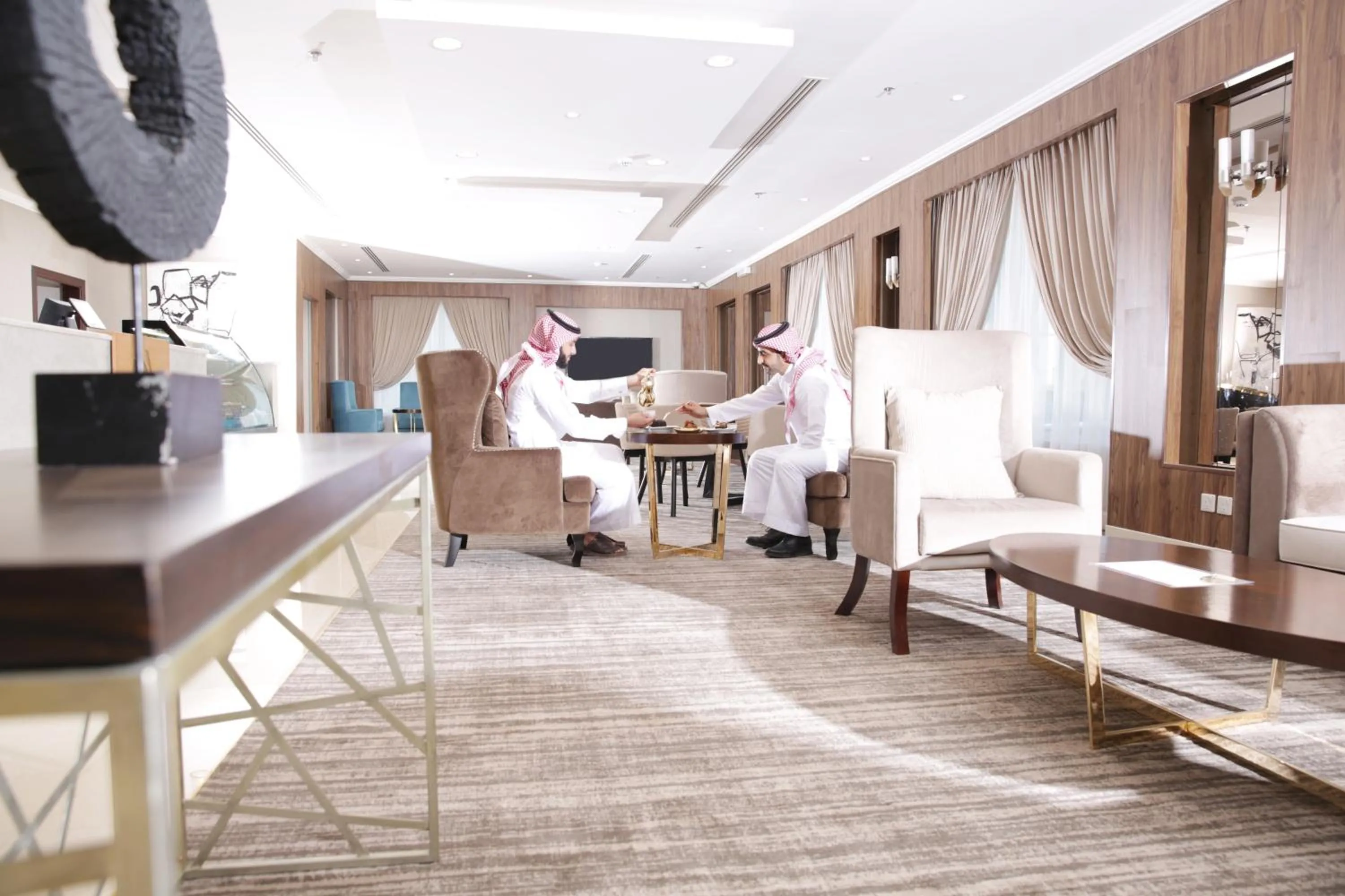 Seating area in Nasima Serviced Apartments - Economy