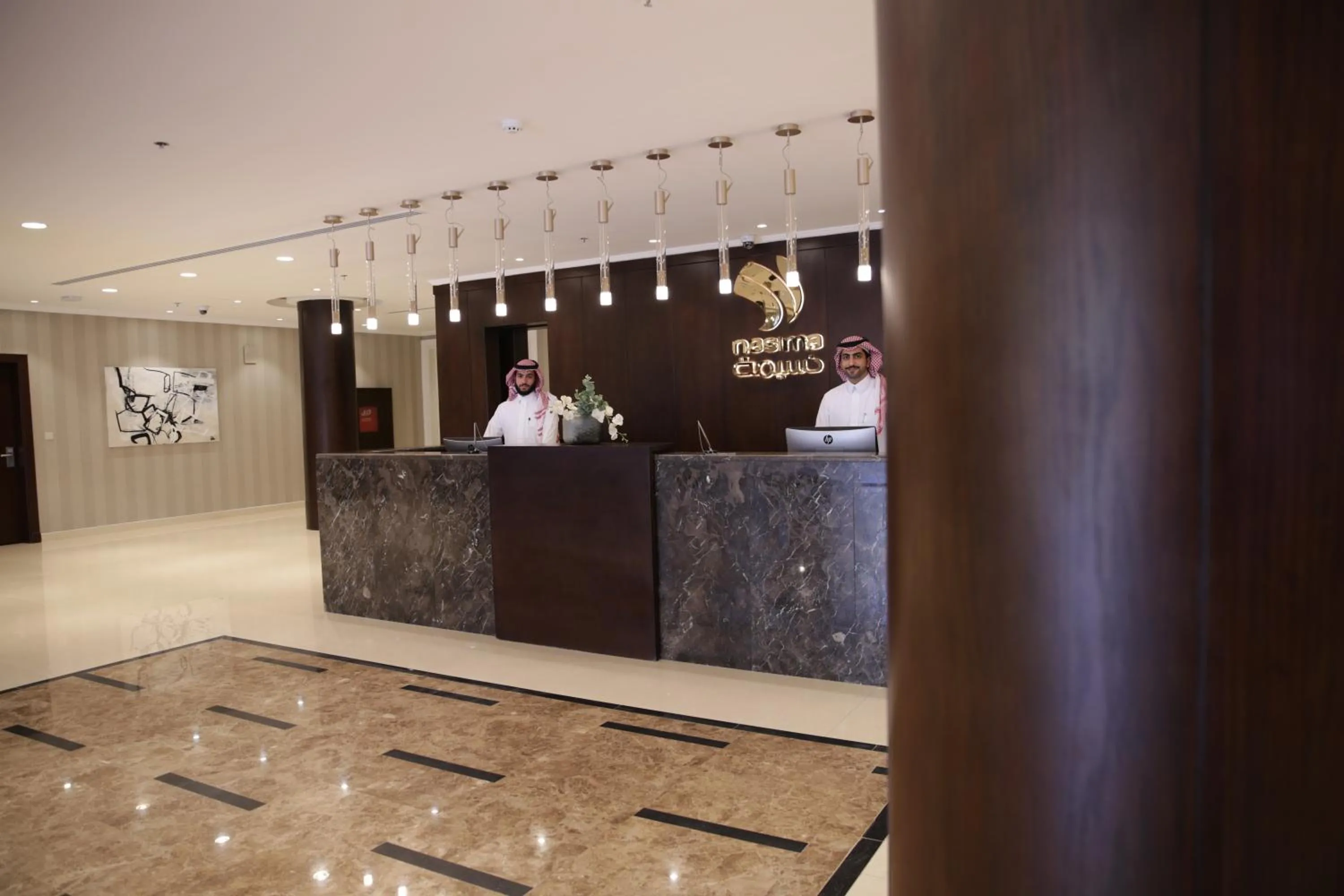 Lobby or reception in Nasima Serviced Apartments - Economy