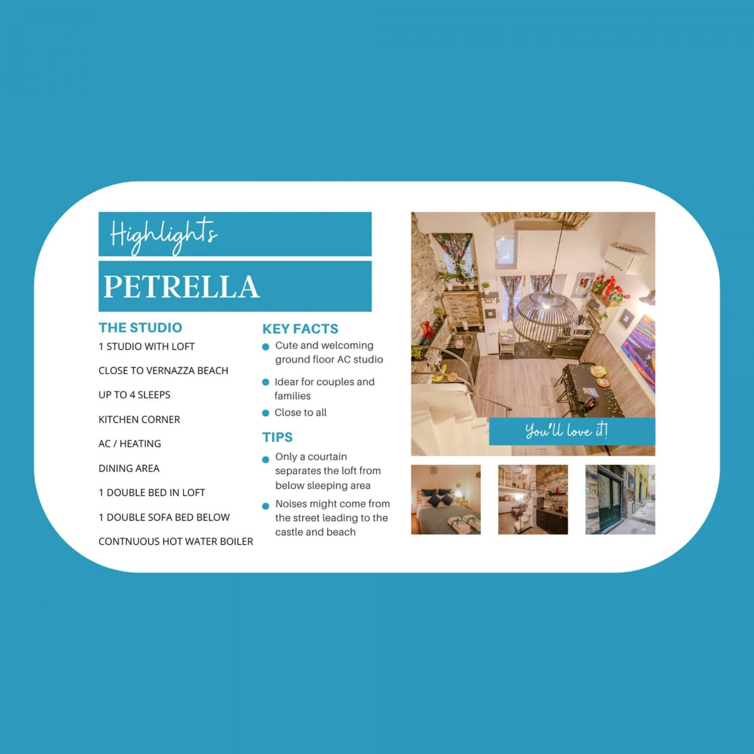 Other in Petrella's Point Studio with AC